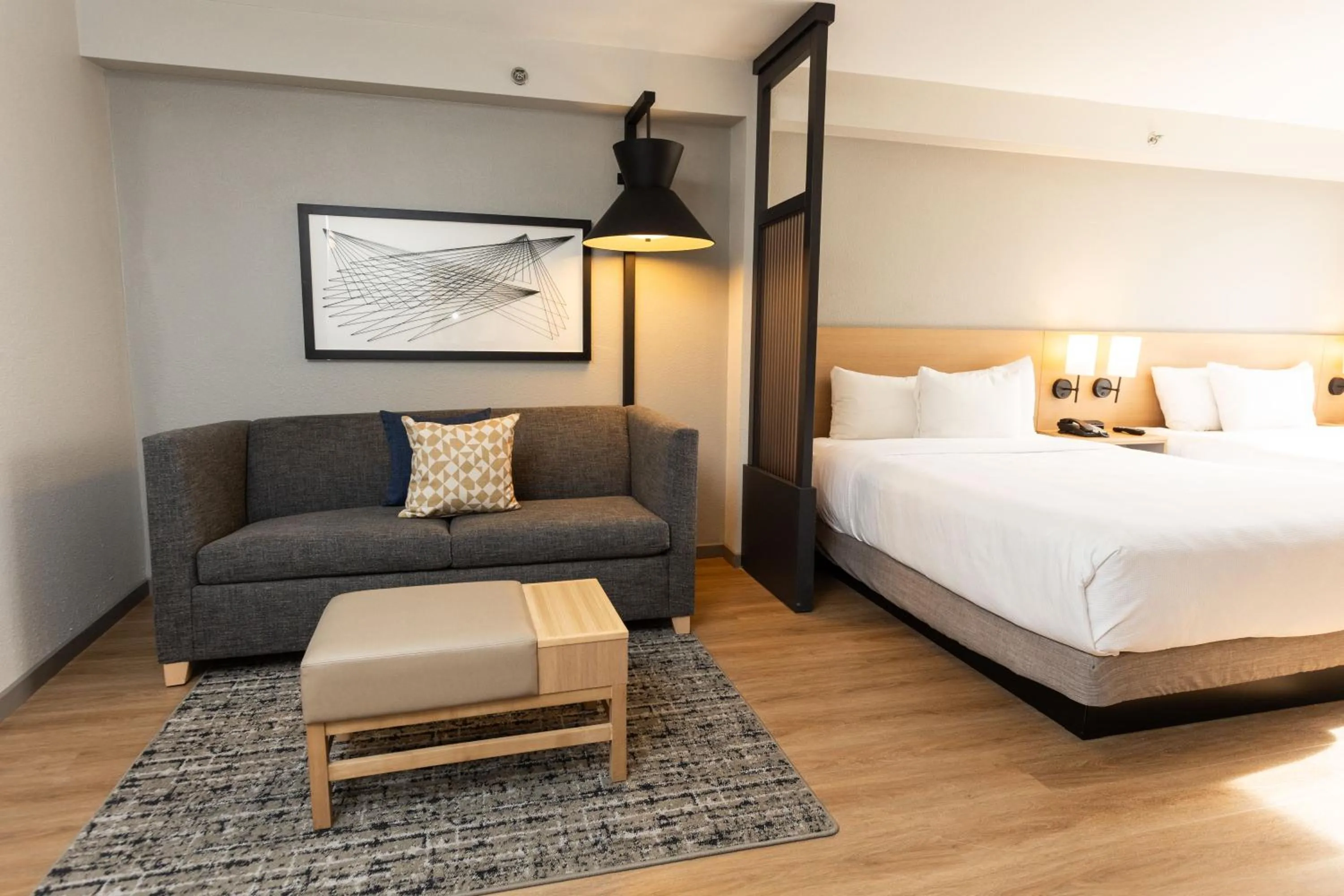 Bed in Hyatt Place Charlotte Arrowood