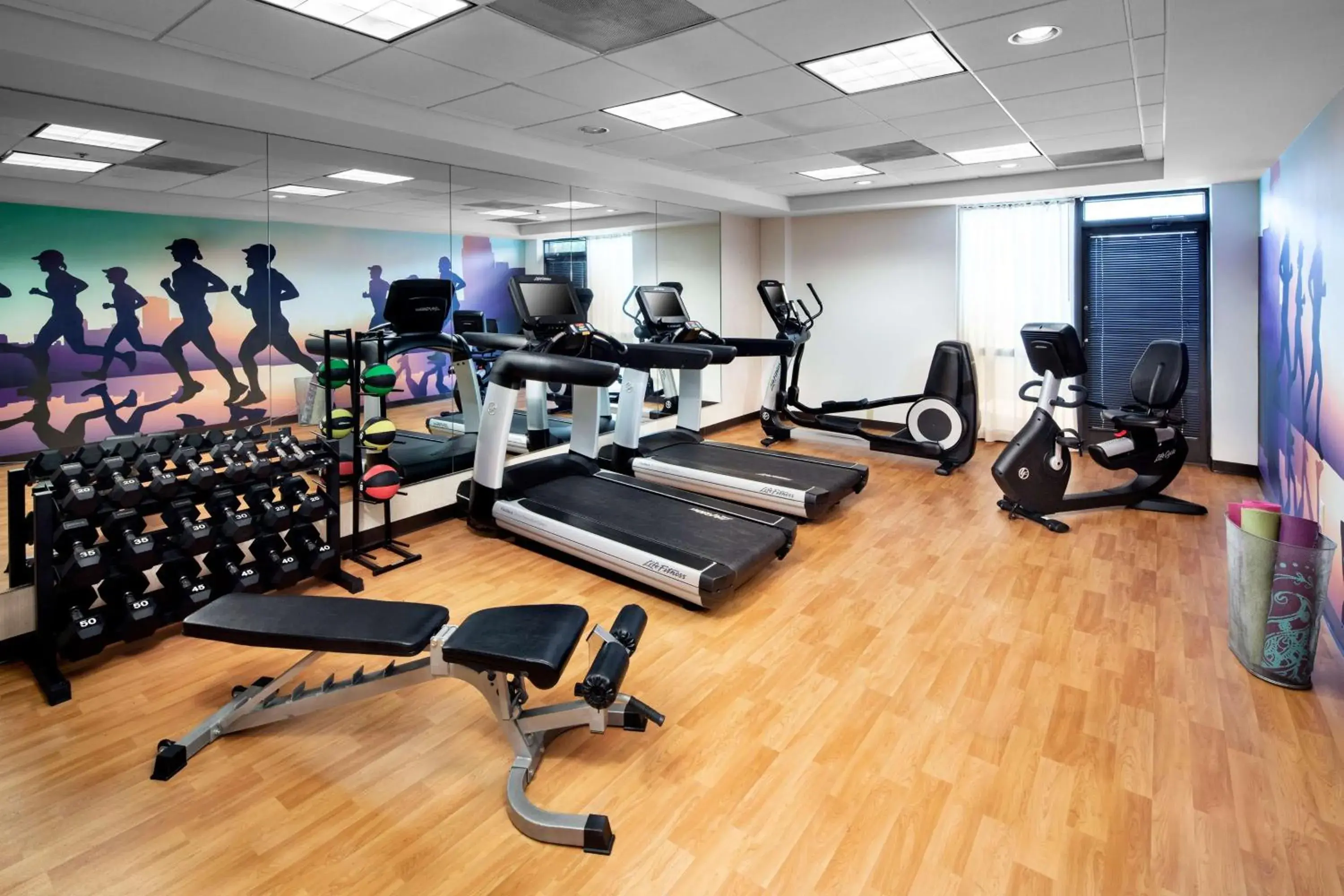 Fitness centre/facilities in Hyatt Place Charlotte Arrowood Fitness centre/facilities in Hyatt Place Charlotte Arrowood