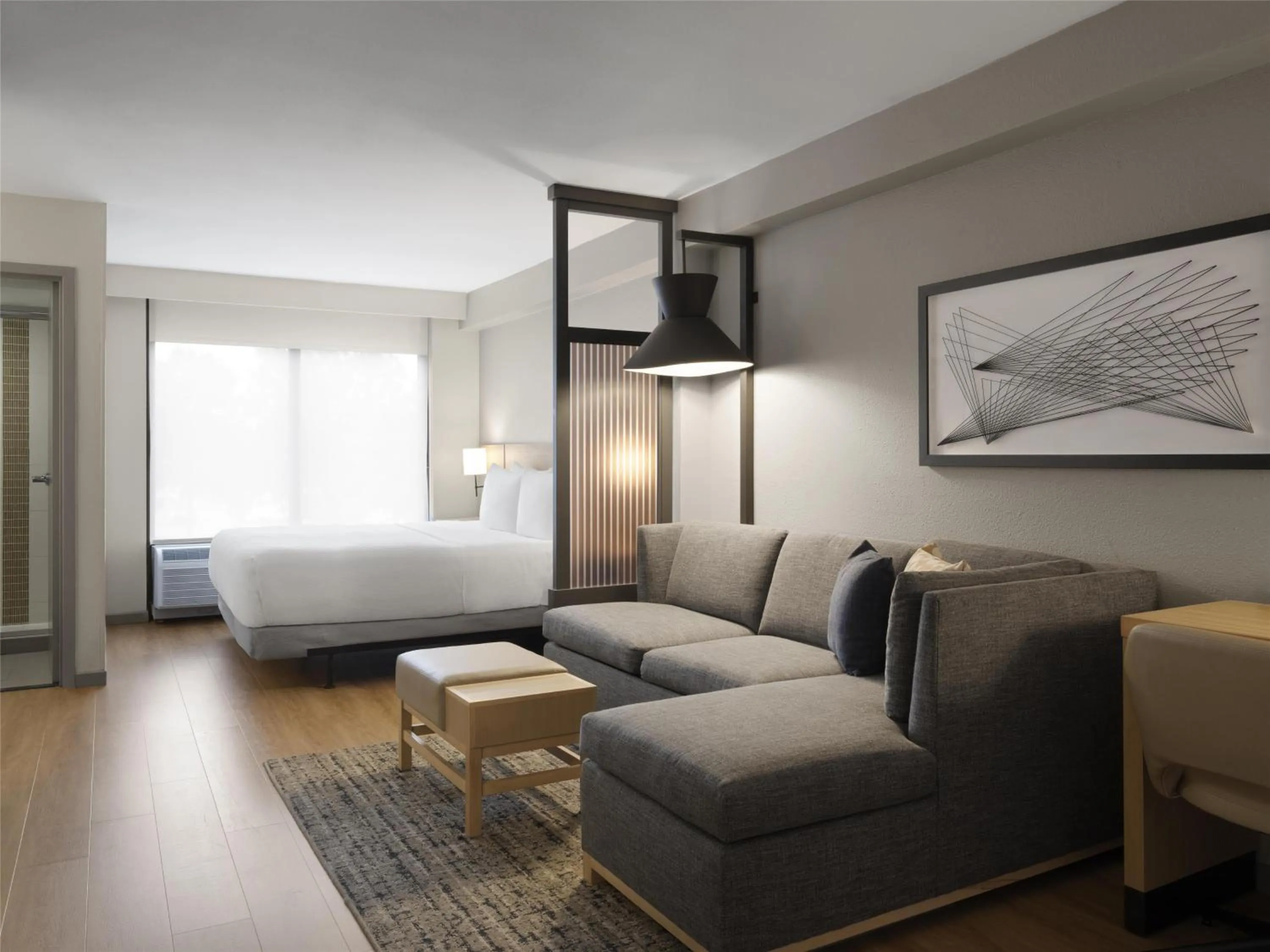 Bedroom, Bed in Hyatt Place Charlotte Arrowood