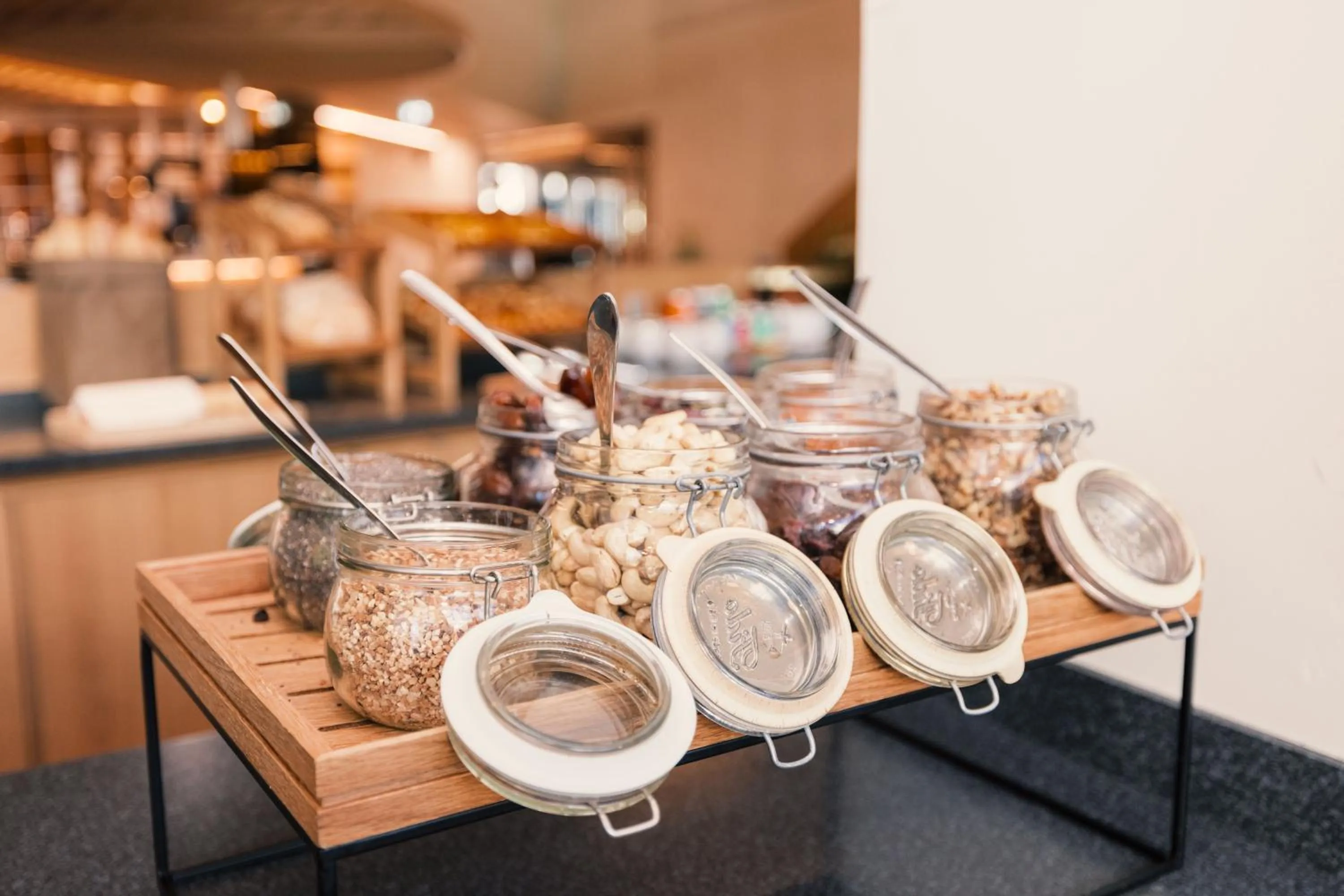 Buffet breakfast in Novotel Le Havre Centre Gare