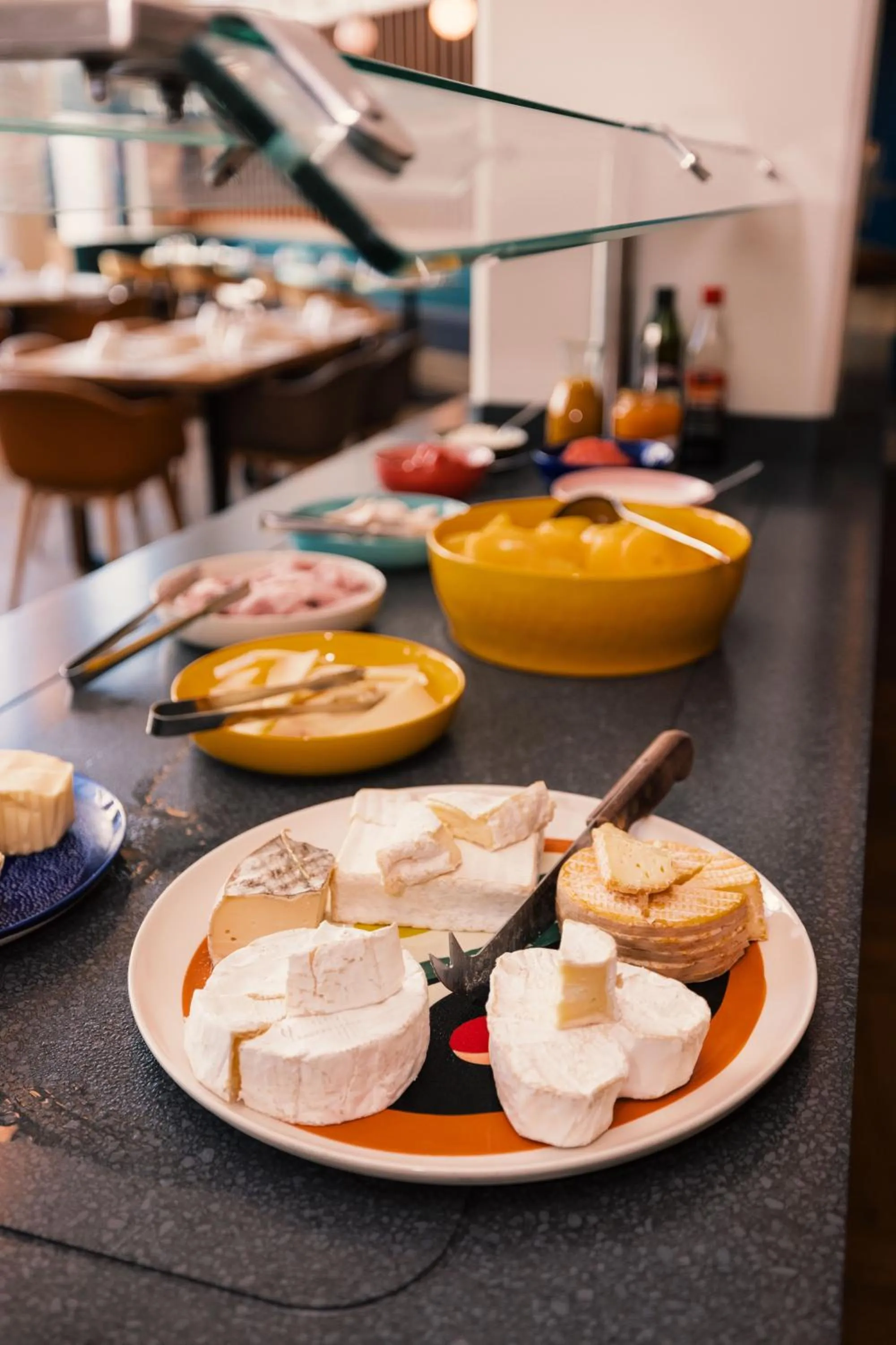 Buffet breakfast in Novotel Le Havre Centre Gare