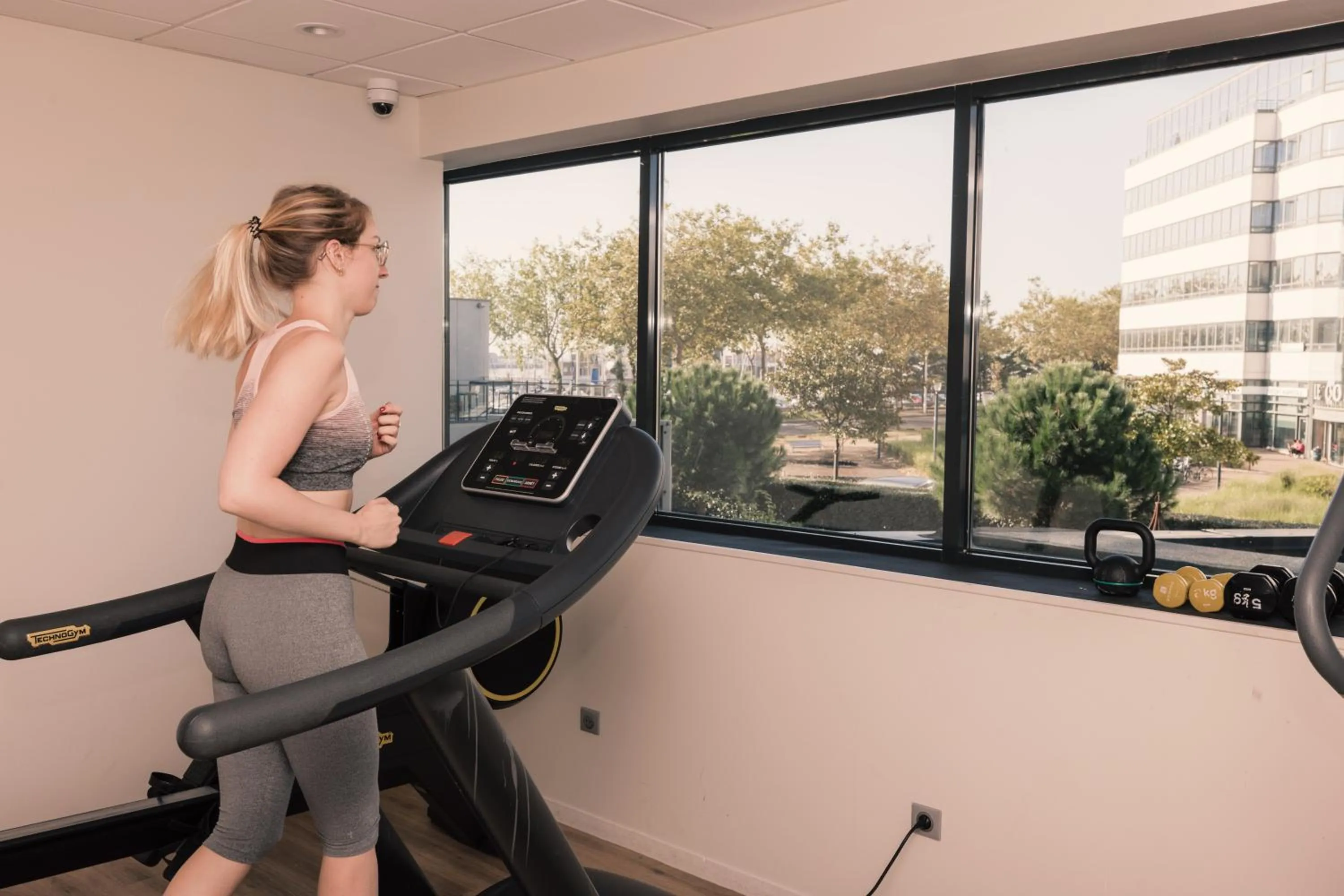 Fitness centre/facilities in Novotel Le Havre Centre Gare