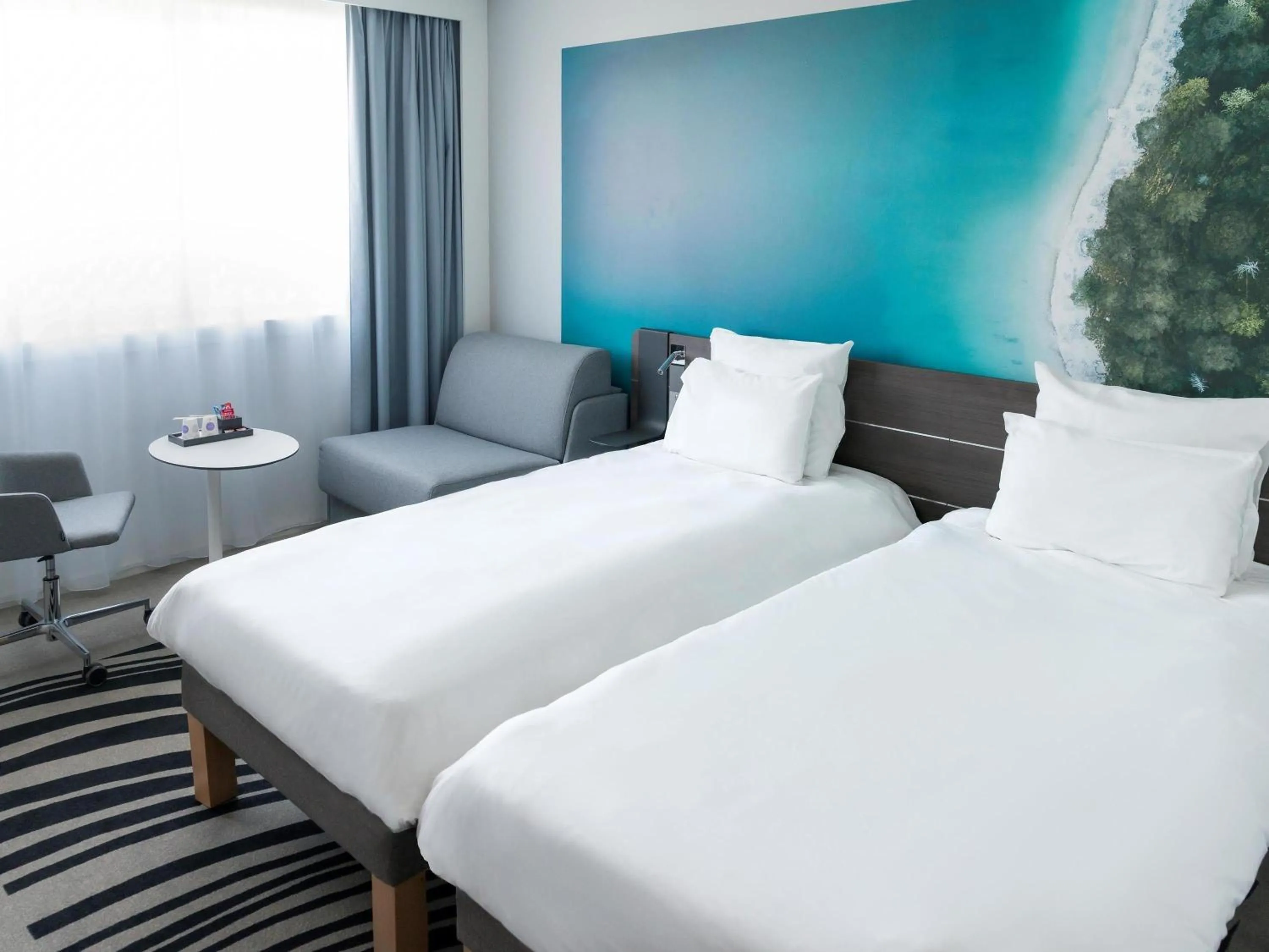 Bedroom, Bed in Novotel Le Havre Centre Gare