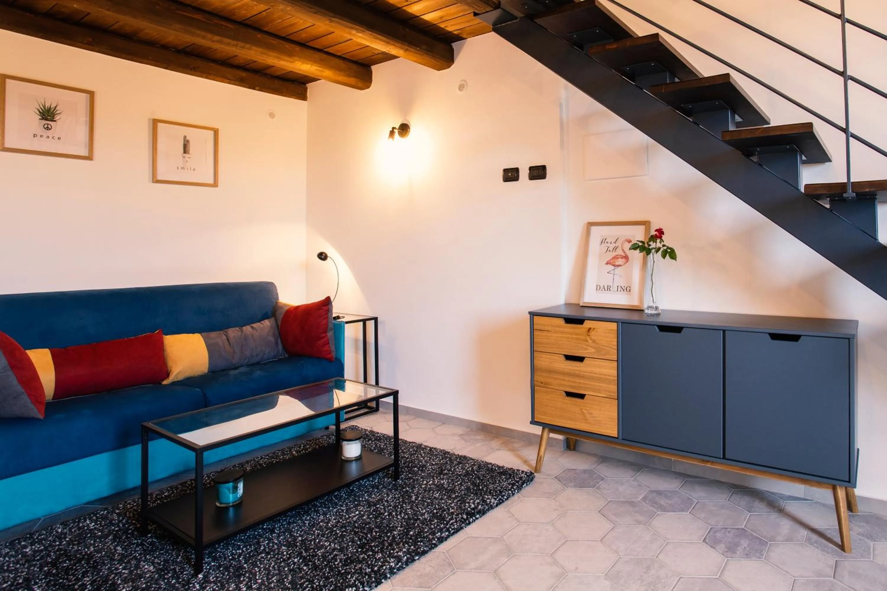 Seating area in Ibla Barocca