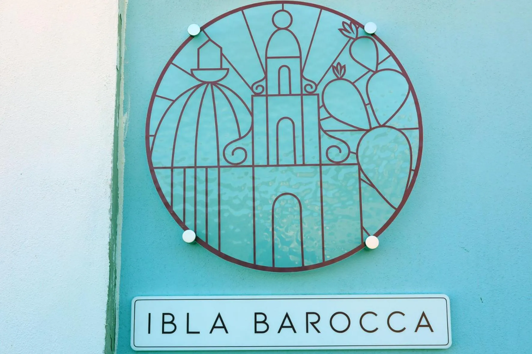 Logo/Certificate/Sign in Ibla Barocca