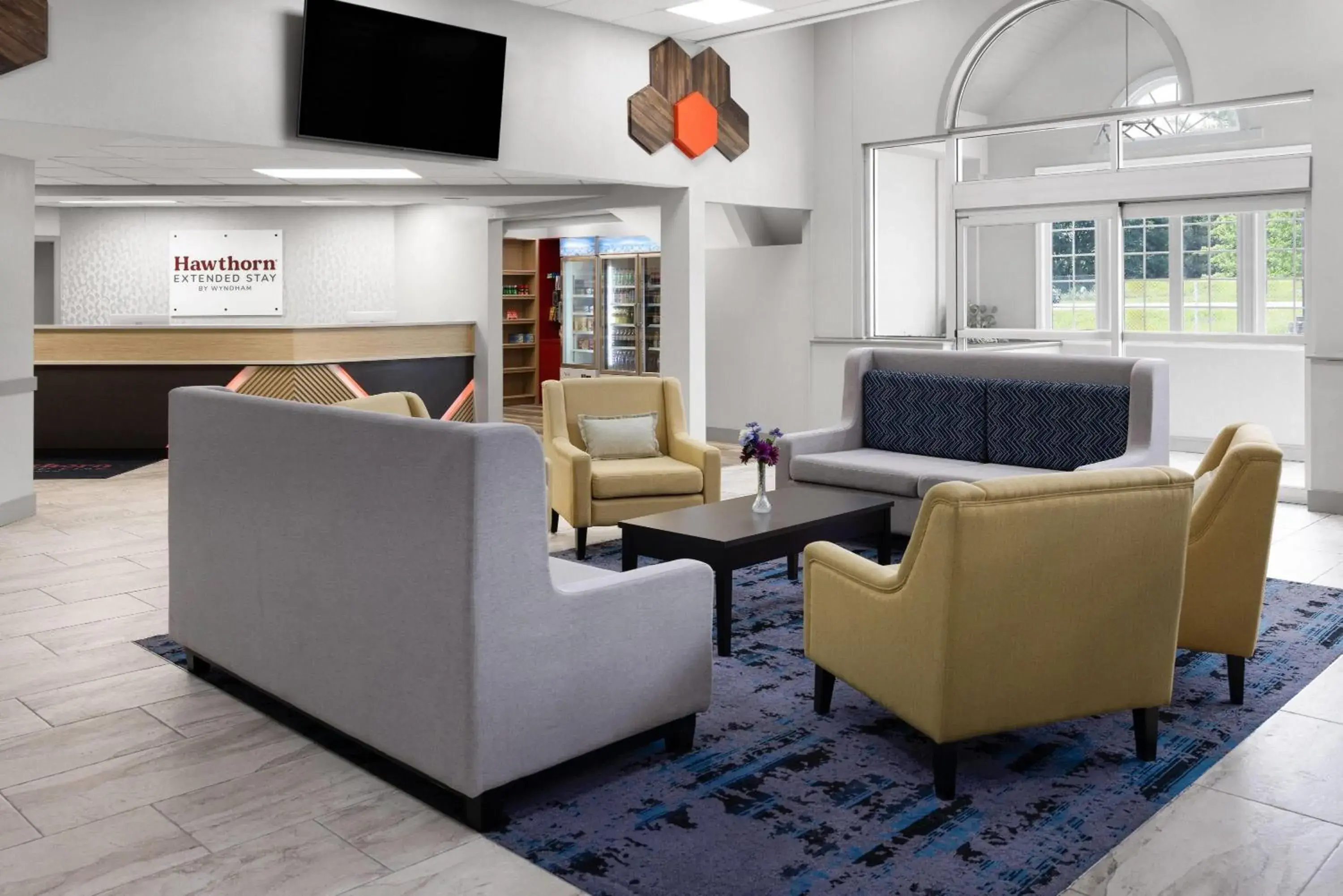 Lobby or reception in Hawthorn Extended Stay by Wyndham Chambersburg Lobby or reception in Hawthorn Extended Stay by Wyndham Chambersburg