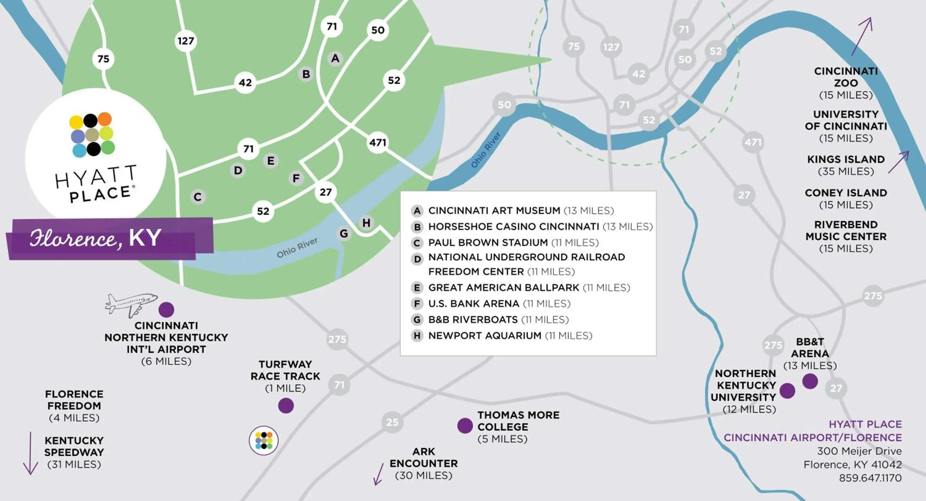 Lobby or reception in Hyatt Place Cincinnati Airport Lobby or reception in Hyatt Place Cincinnati Airport