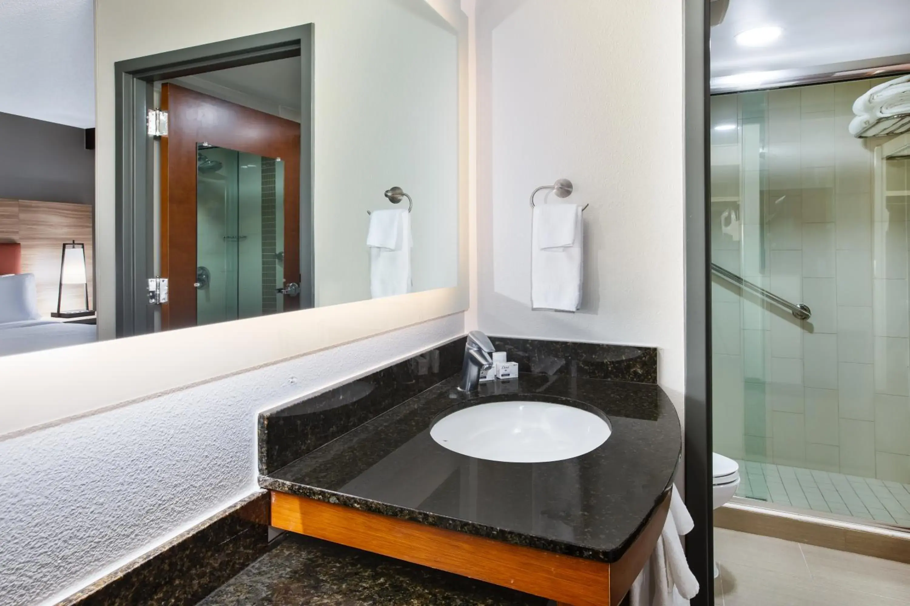 Bathroom in Candlewood Suites - Cincinnati Northeast - Mason by IHG Bathroom in Candlewood Suites - Cincinnati Northeast - Mason by IHG