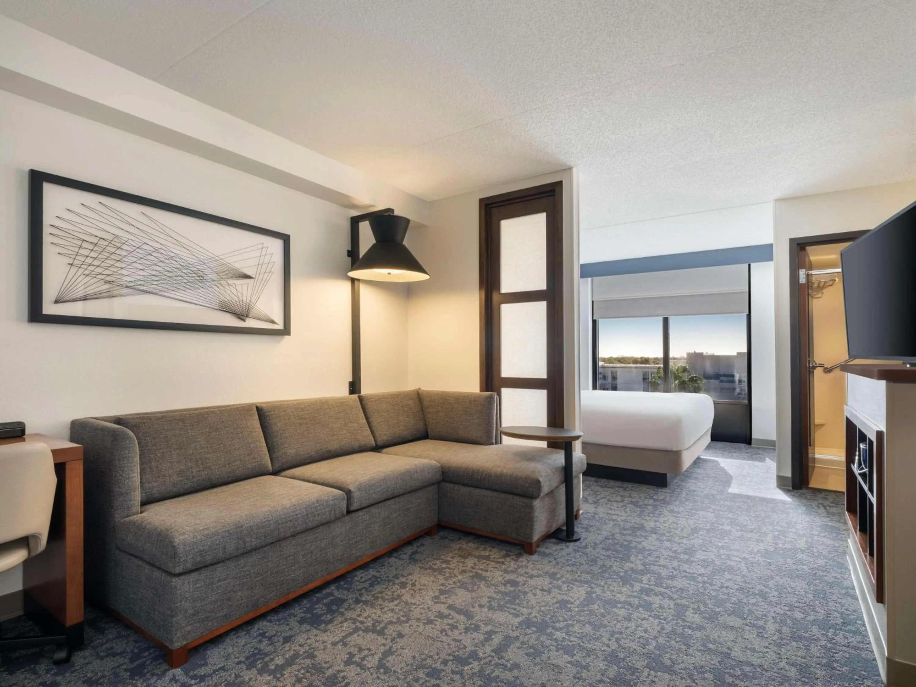 Photo of the whole room in Hyatt Place Lakeland Center