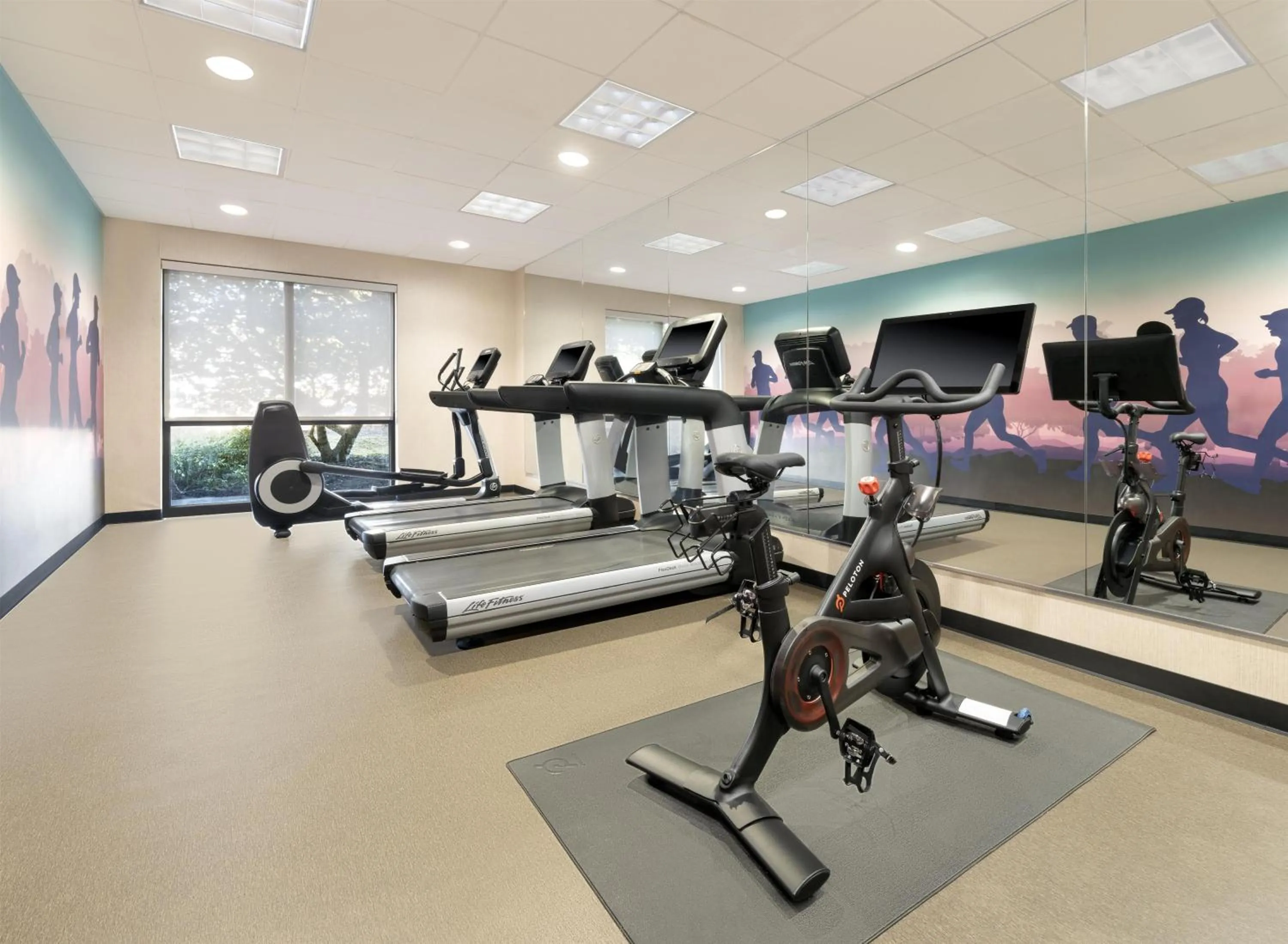 Fitness centre/facilities in Hyatt Place Lakeland Center