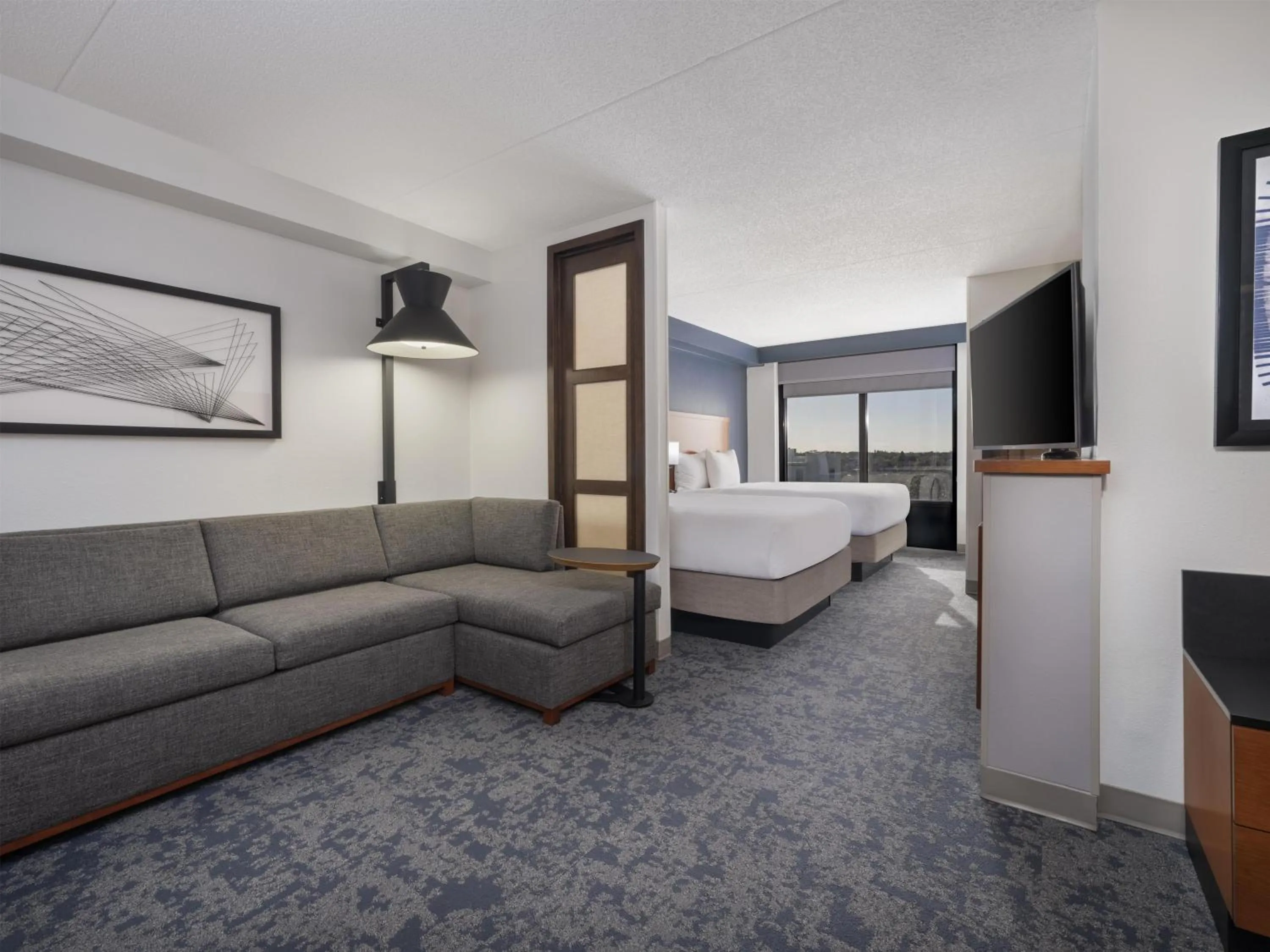 Photo of the whole room, Bed in Hyatt Place Lakeland Center
