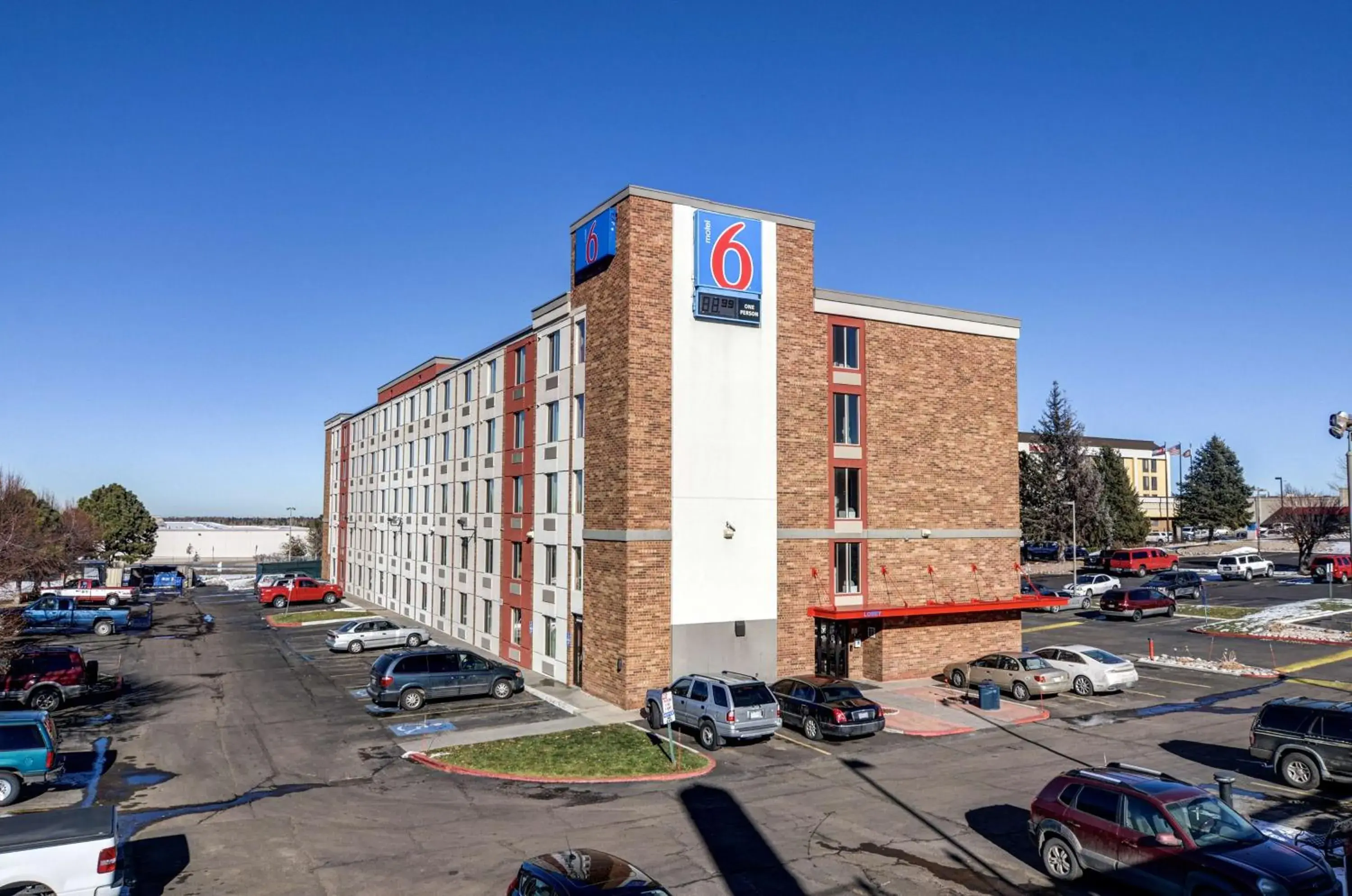 Property building in Motel 6-Greenwood Village, CO - Denver - South Tech Center Property building in Motel 6-Greenwood Village, CO - Denver - South Tech Center