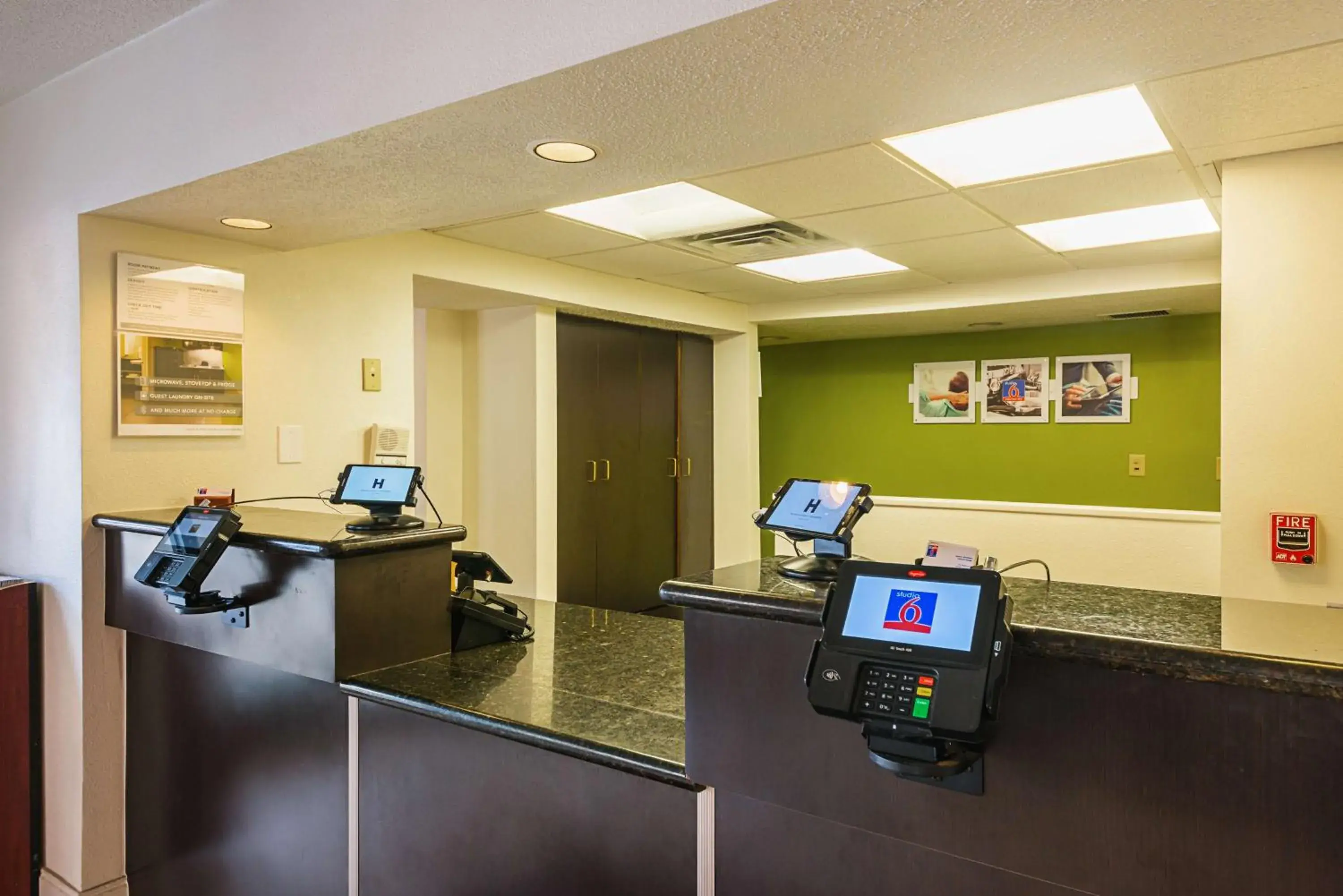 Lobby or reception in Studio 6-Greensboro, NC Lobby or reception in Studio 6-Greensboro, NC