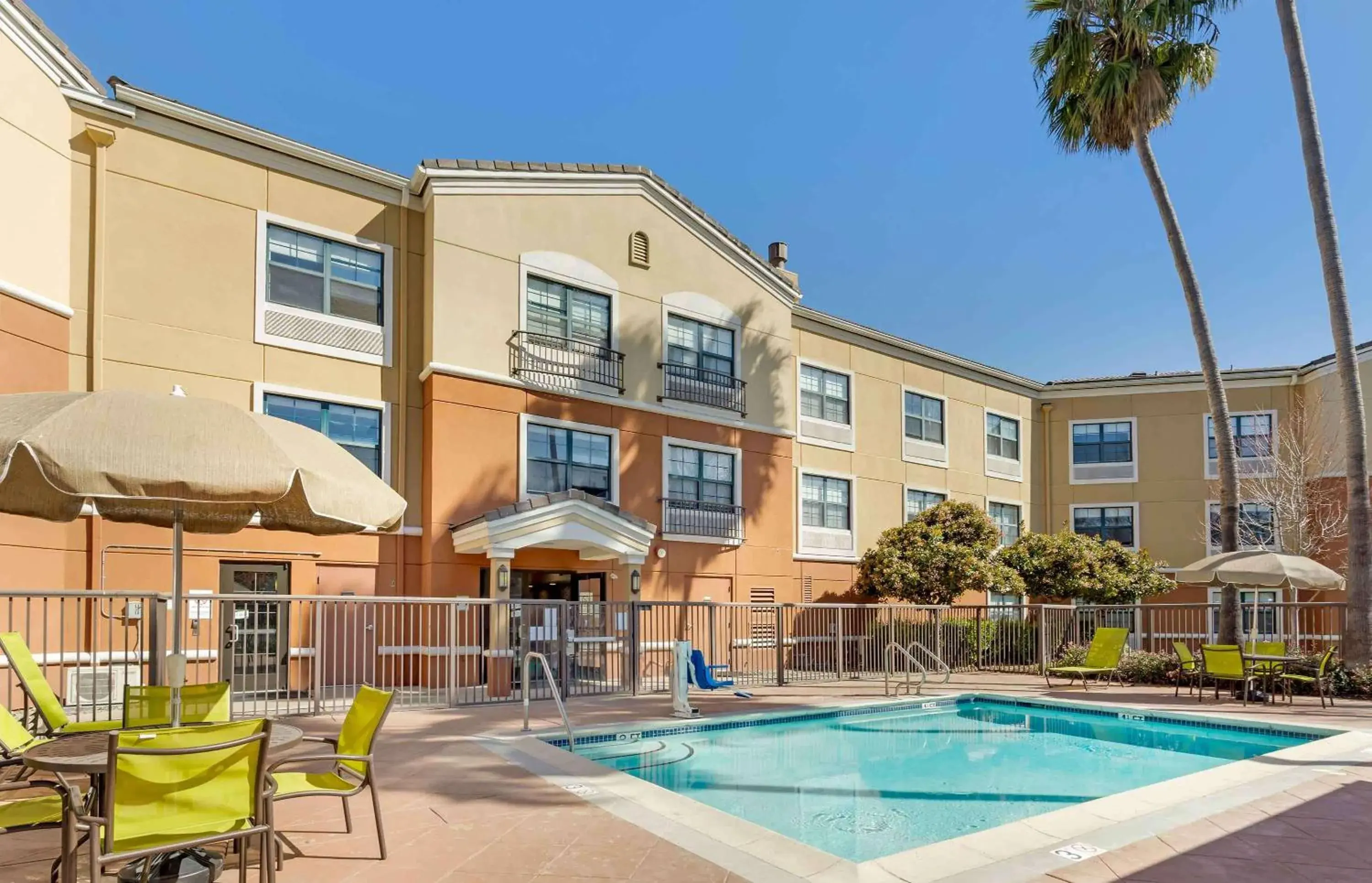 Pool view in Extended Stay America Suites - San Ramon - Bishop Ranch - East Pool view in Extended Stay America Suites - San Ramon - Bishop Ranch - East