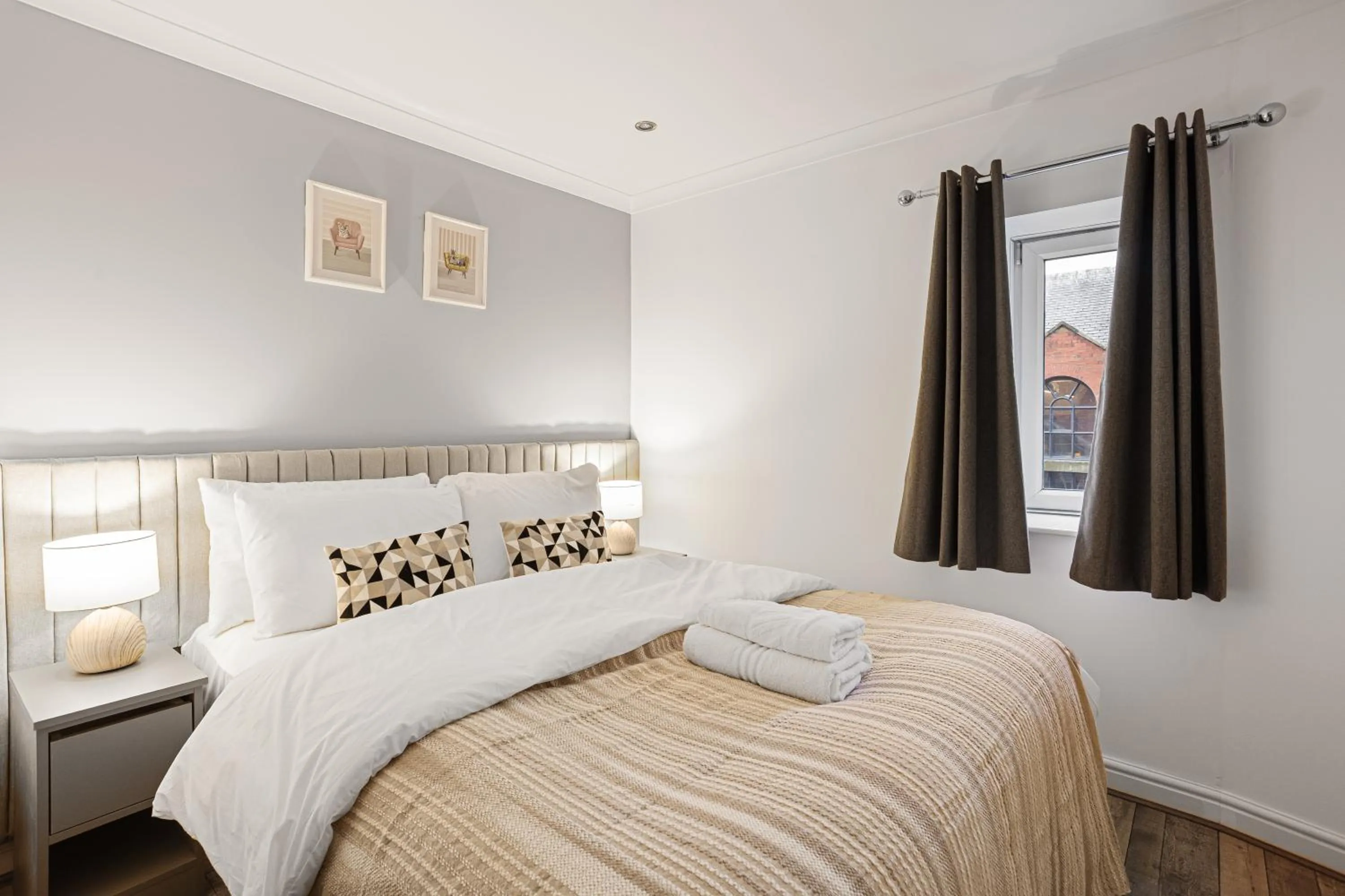 Bed in Bookbinders Apartments Leeds City Centre