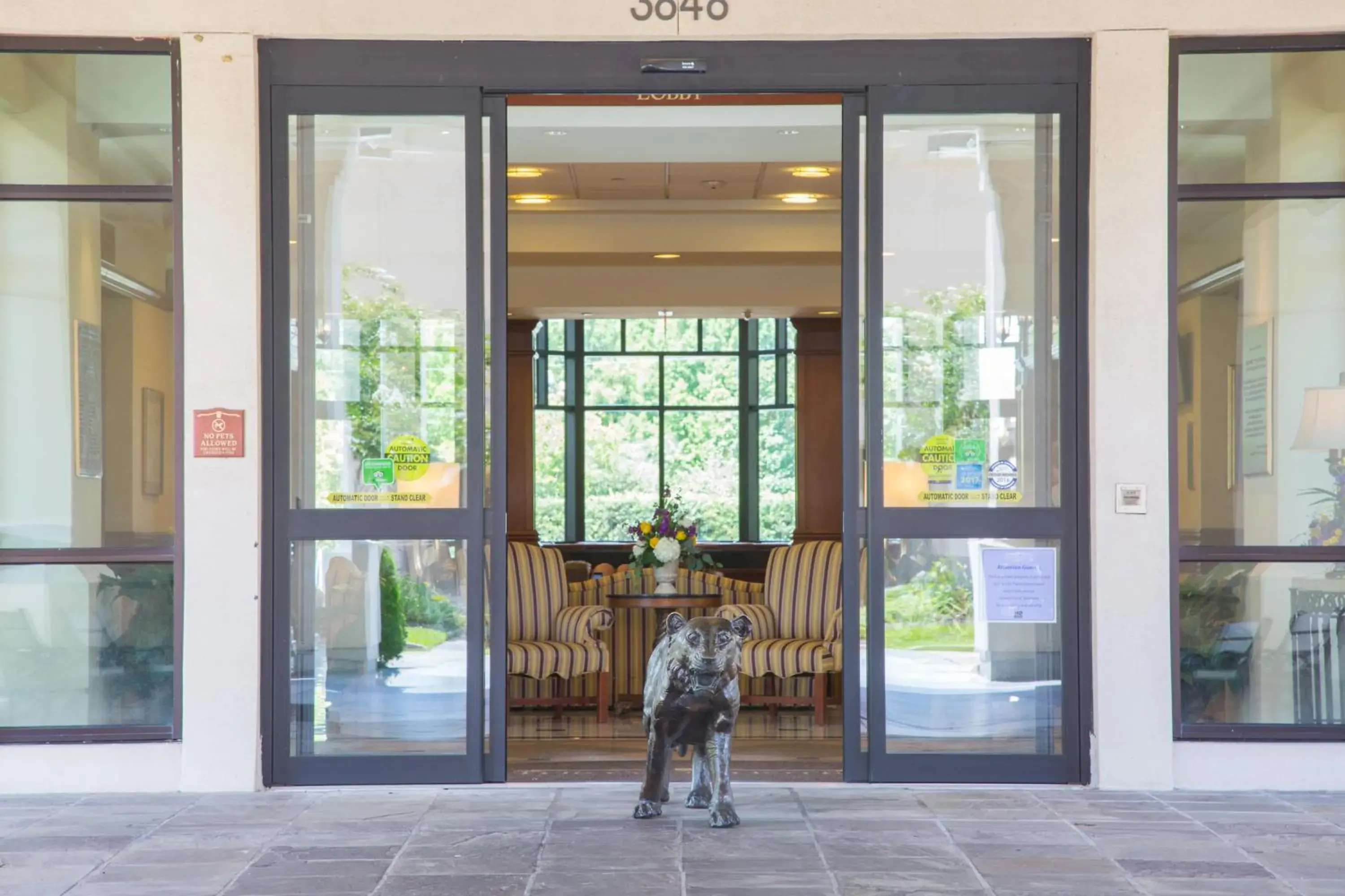 Facade/entrance in The Cook Hotel and Conference Center at LSU Facade/entrance in The Cook Hotel and Conference Center at LSU