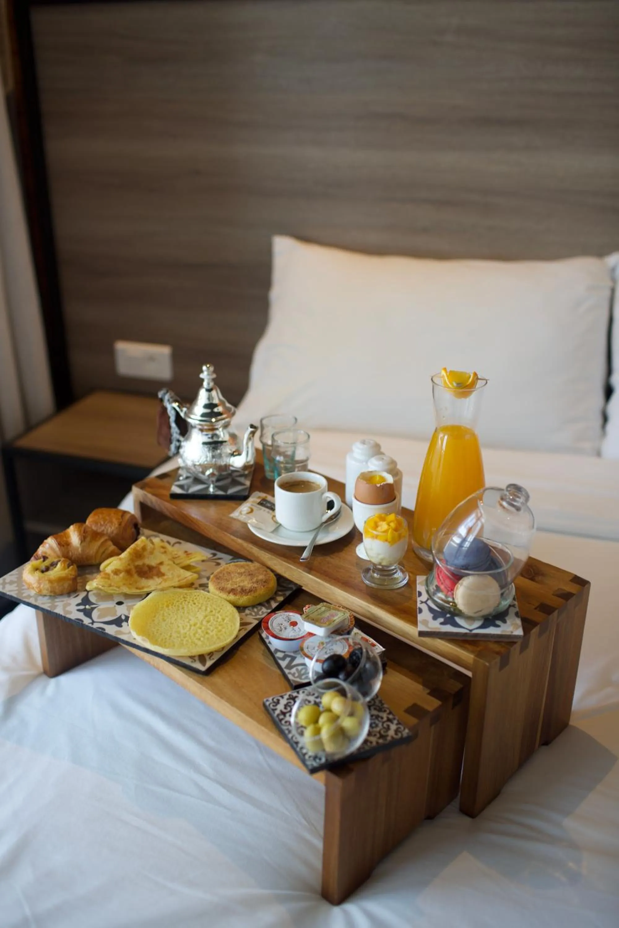 Food and drinks, Bed in ONOMO Hotel Tanger Med