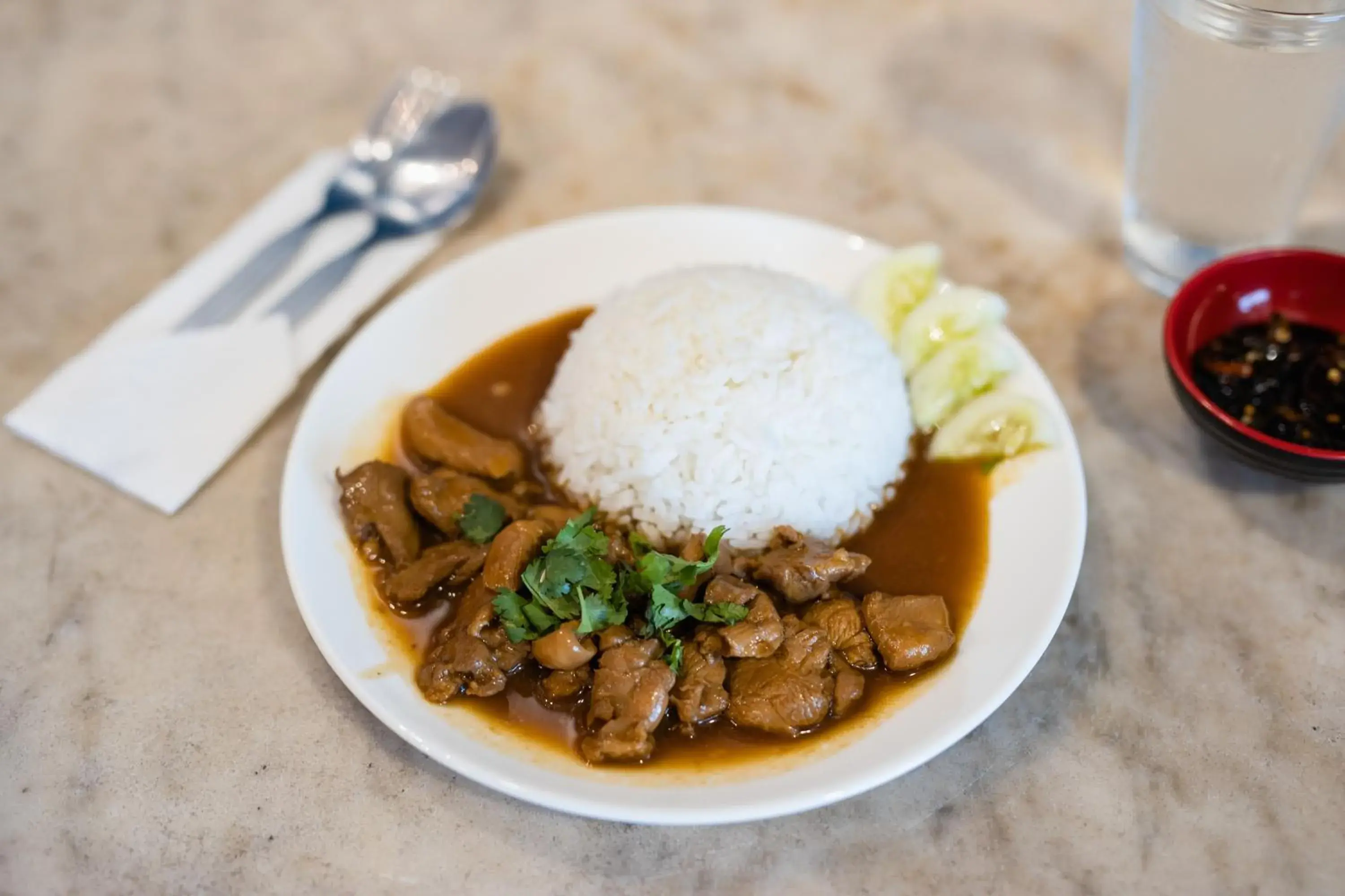 Food close-up in Every Surawong Food close-up in Every Surawong