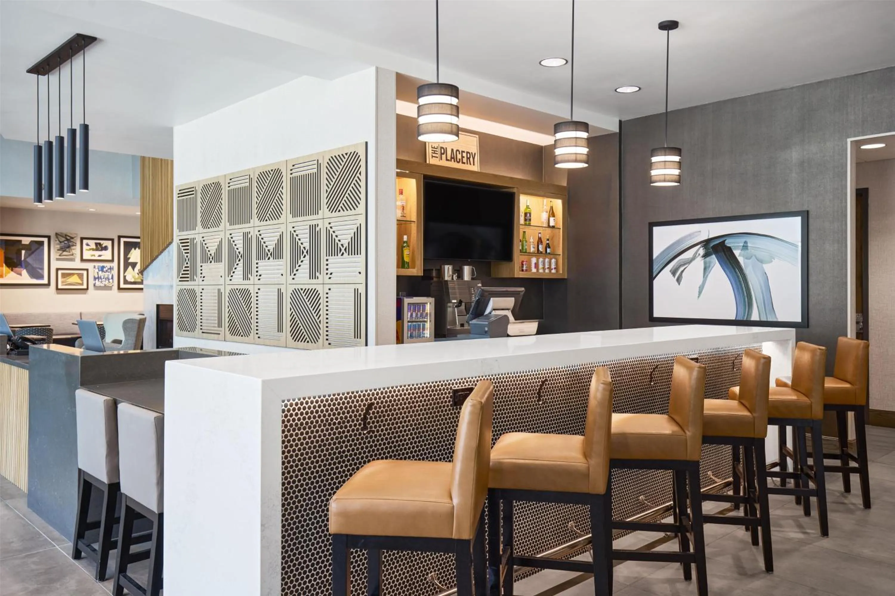 Lounge or bar in Hyatt Place Salt Lake City Downtown / The Gateway