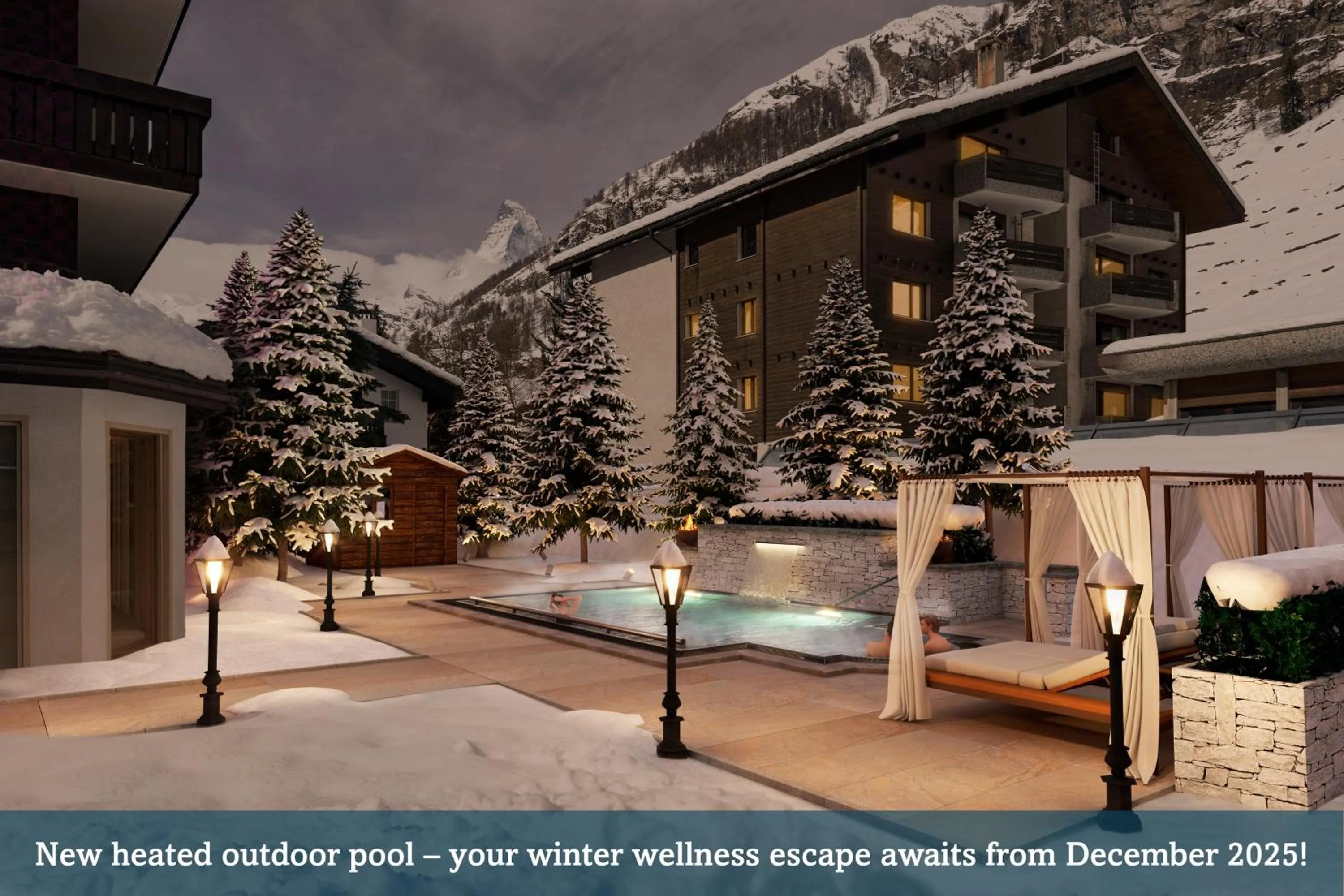 Swimming pool in Mirabeau Alpine