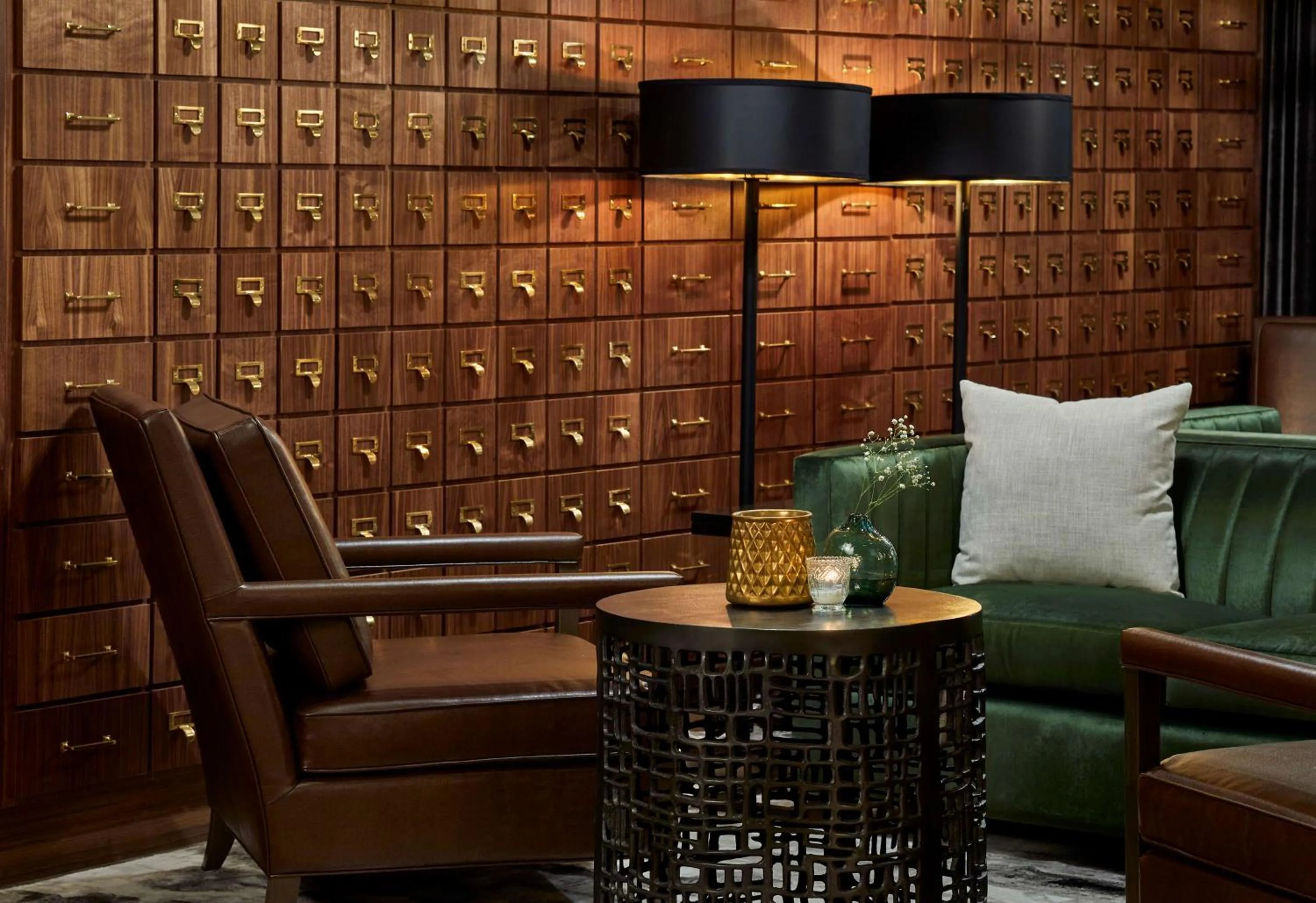 Lobby or reception in Cumberland House Knoxville, Tapestry Collection by Hilton