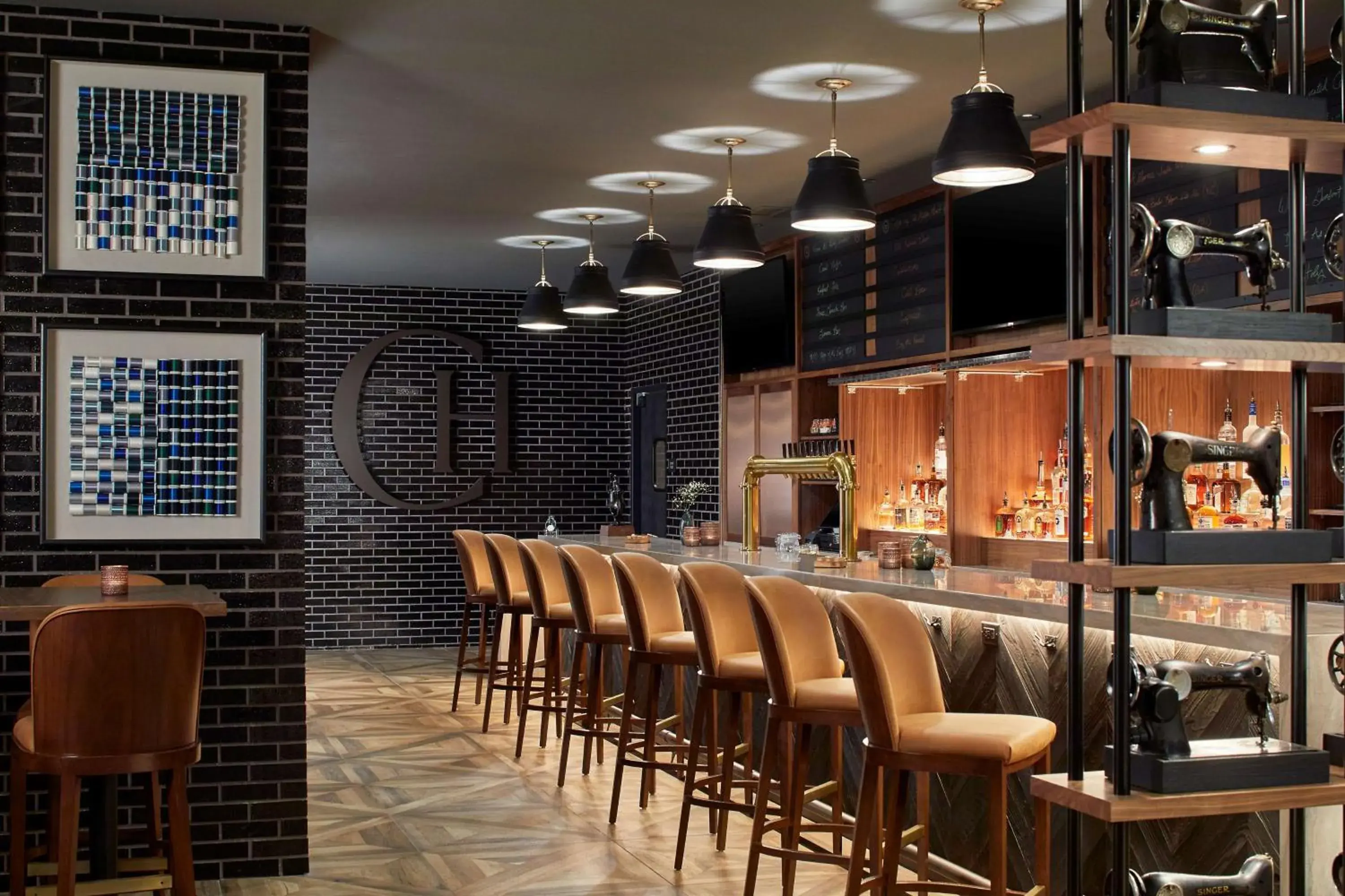 Lounge or bar in Cumberland House Knoxville, Tapestry Collection by Hilton Lounge or bar in Cumberland House Knoxville, Tapestry Collection by Hilton