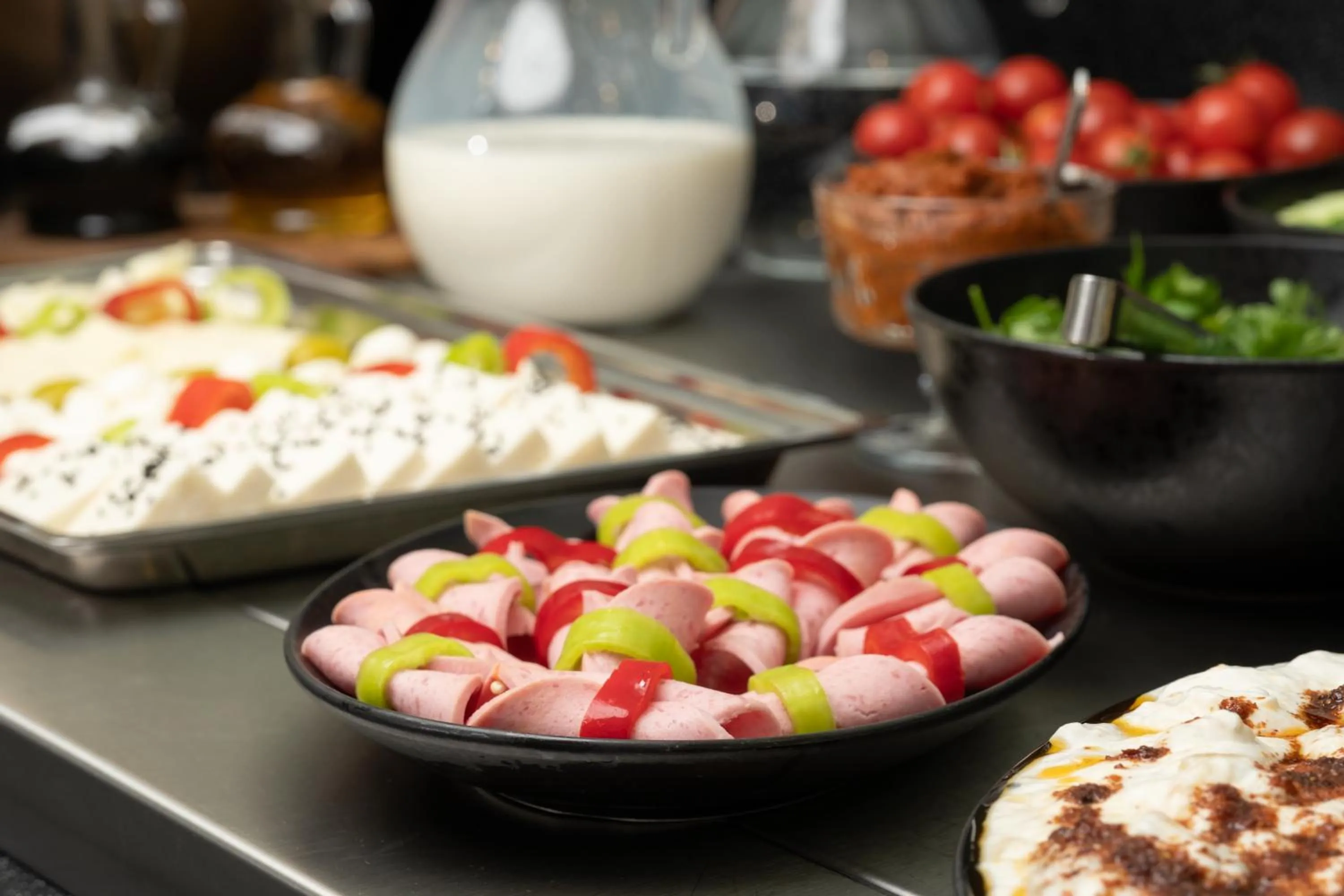 Buffet breakfast in Elm Suite Hotel