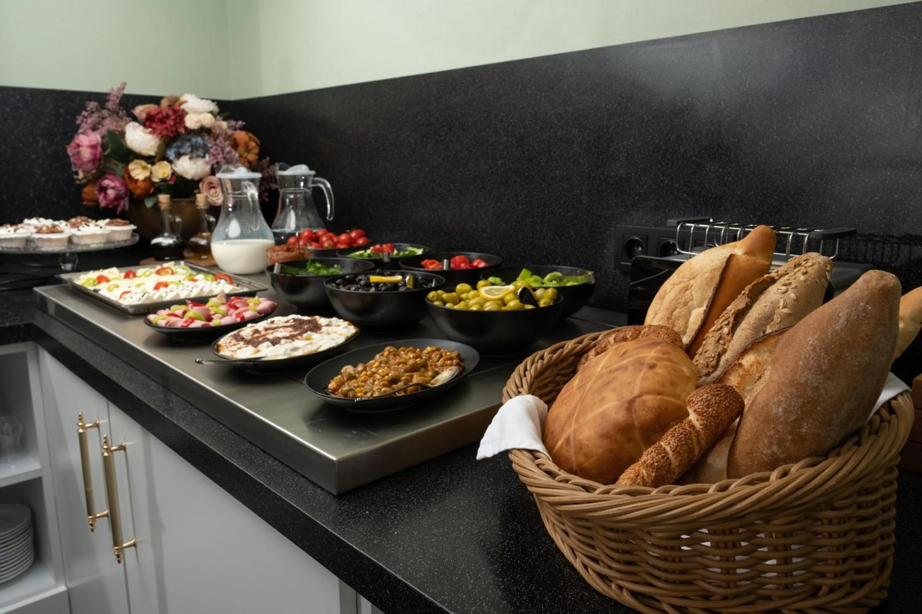 Buffet breakfast in Elm Suite Hotel