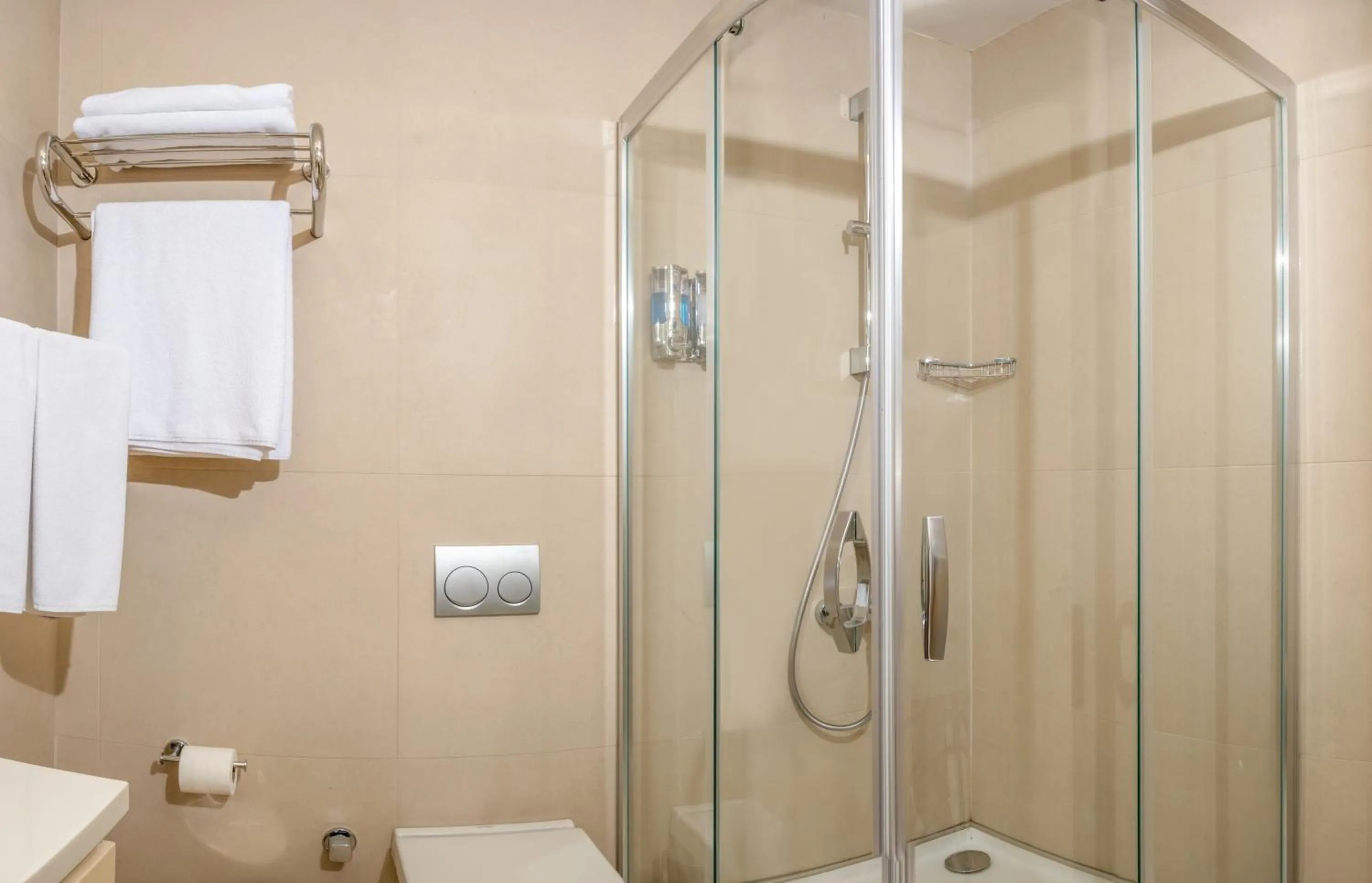 Shower in Elm Suite Hotel