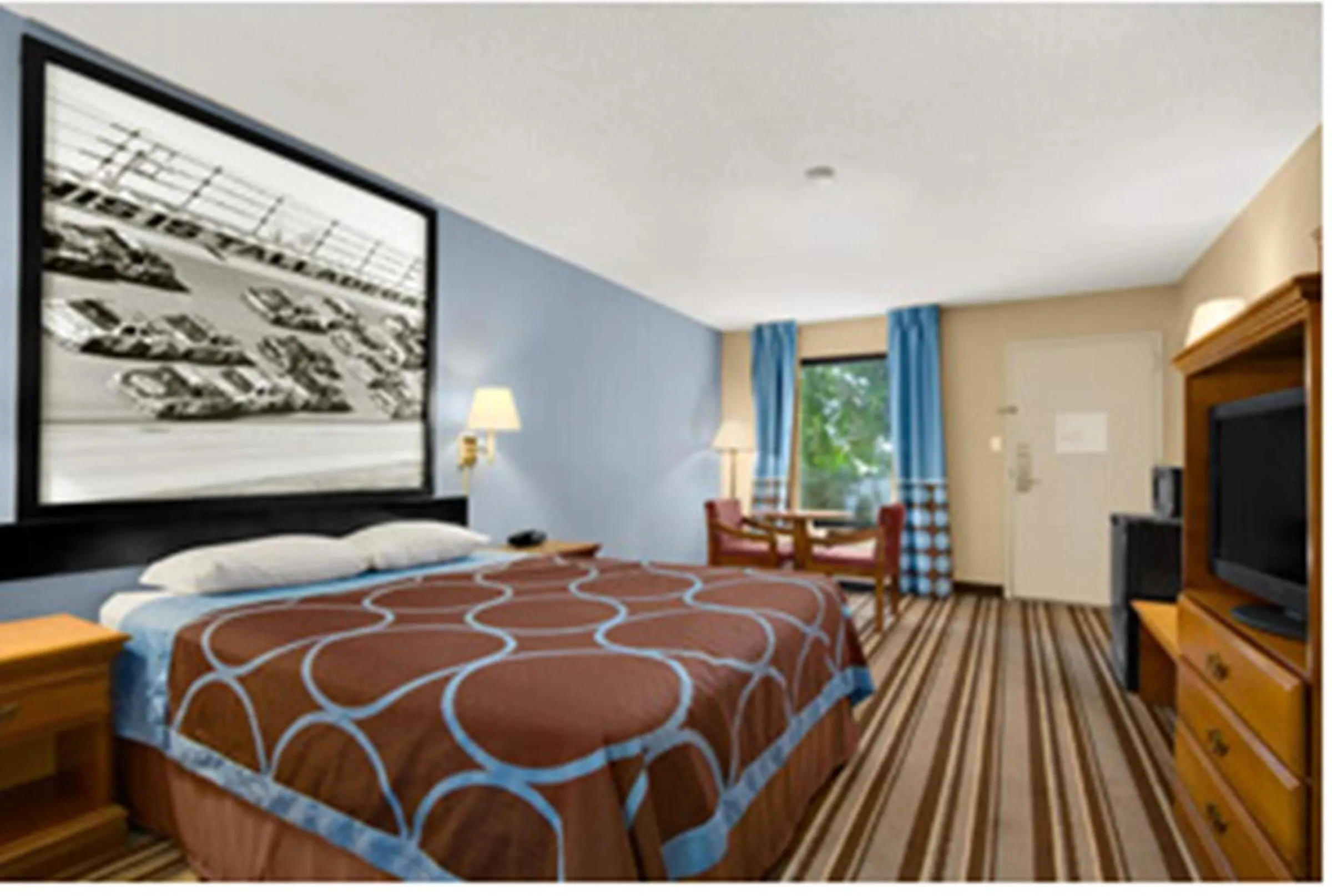 Bedroom, Bed in Super 8 by Wyndham Oxford