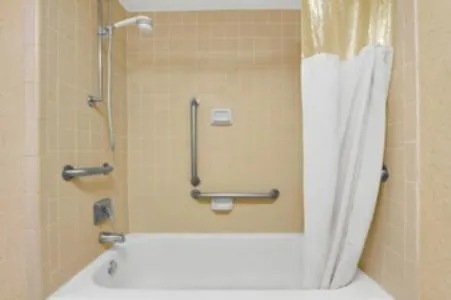 Bathroom in Super 8 by Wyndham Oxford