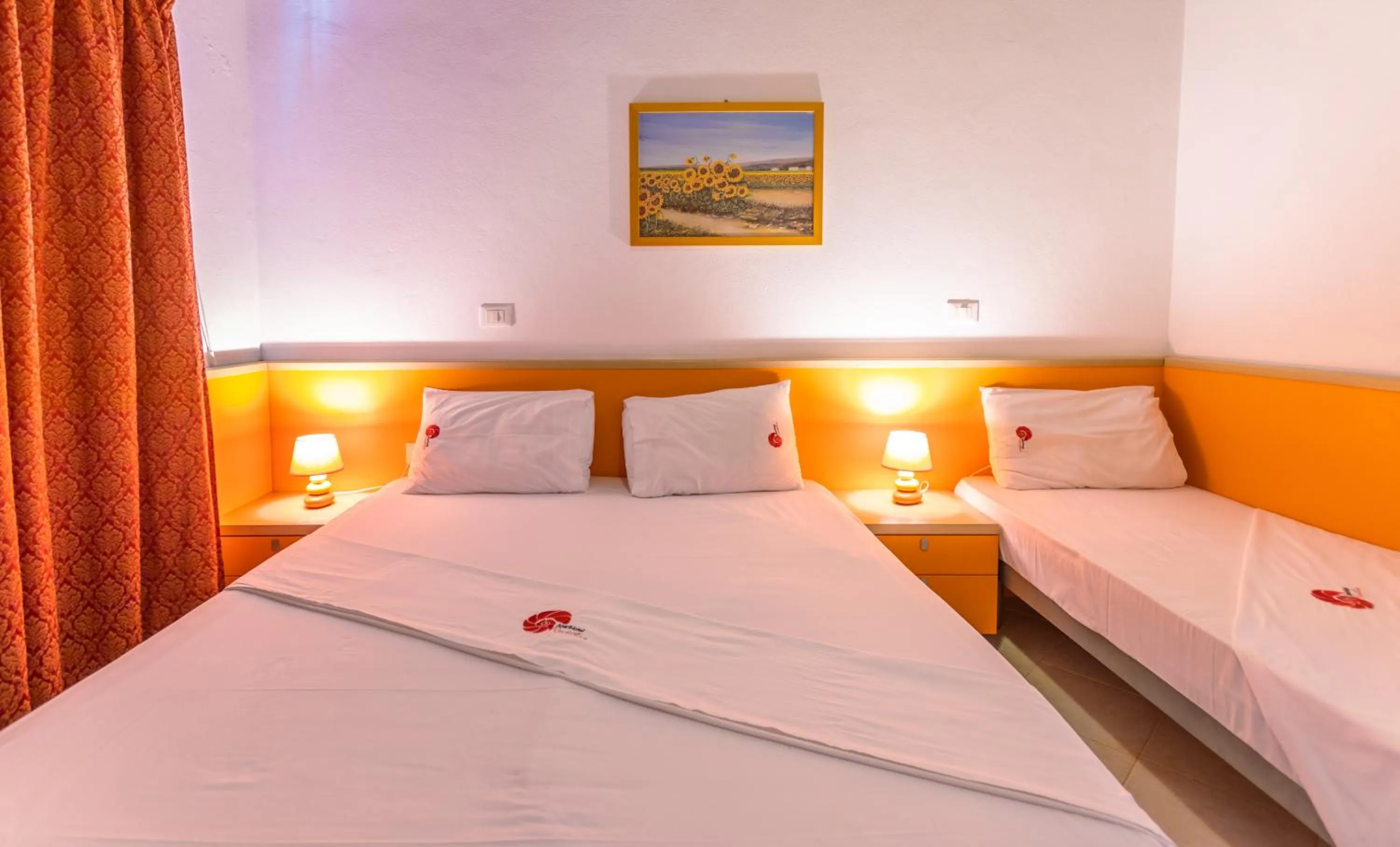 Bedroom in Nautilus Aparthotel