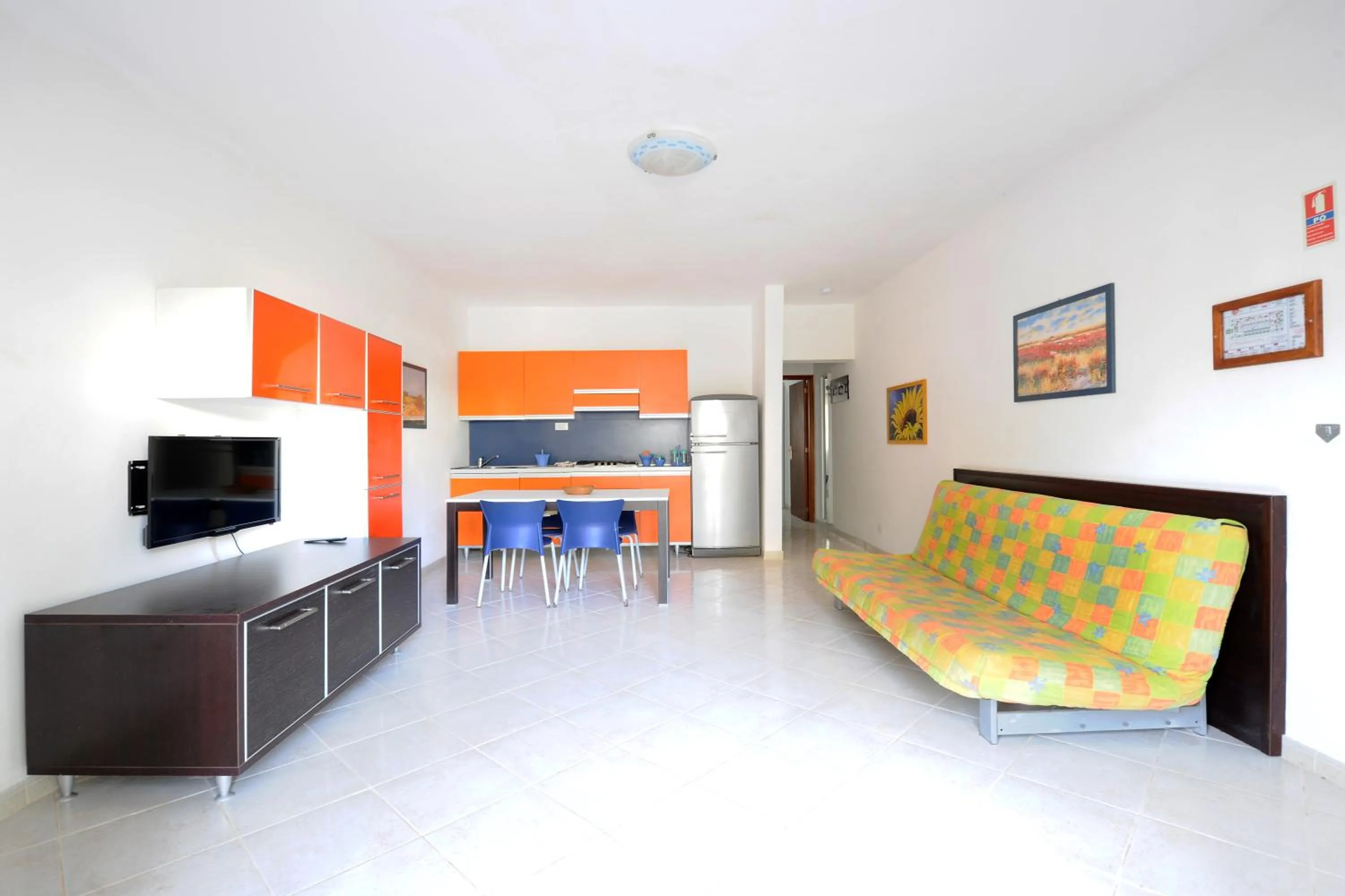 Kitchen or kitchenette in Nautilus Aparthotel