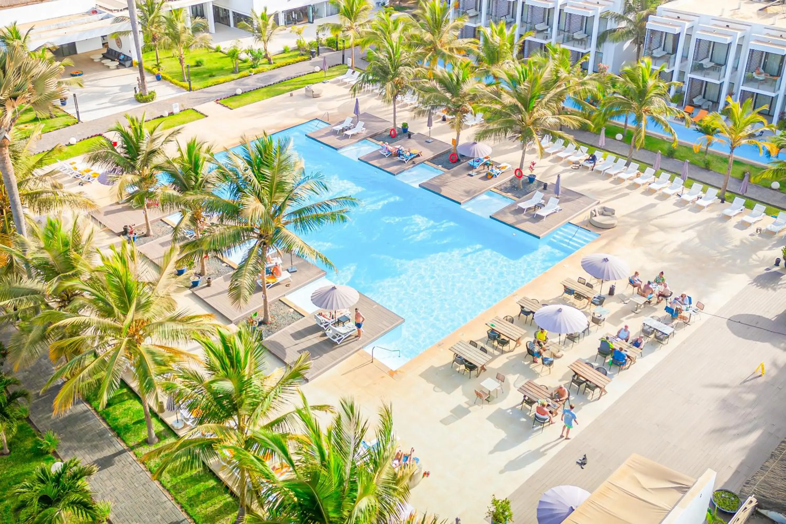 Bird's eye view in Tamala Beach Resort Bird's eye view in Tamala Beach Resort