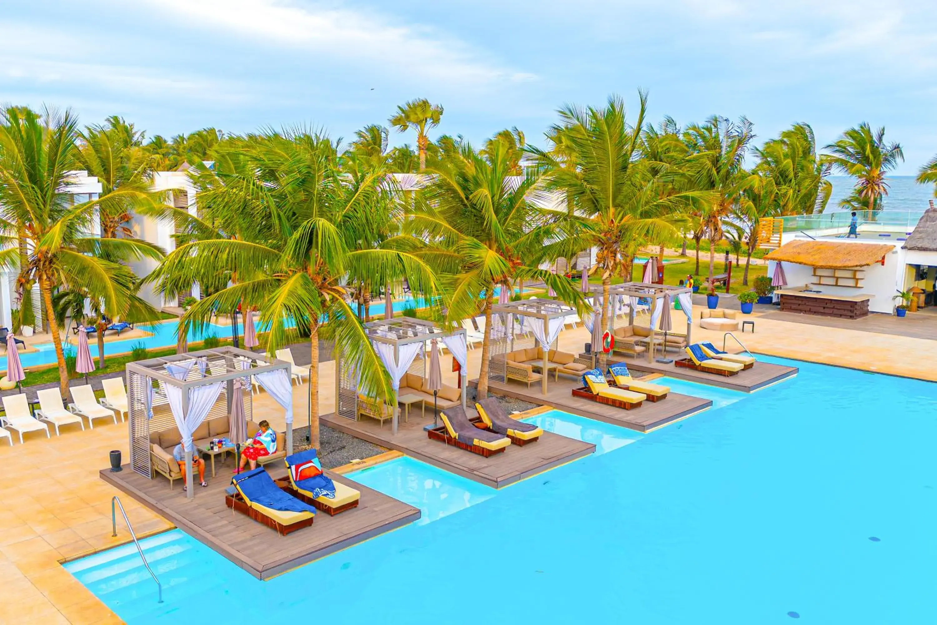 Pool view in TUI BLUE Tamala Pool view in TUI BLUE Tamala