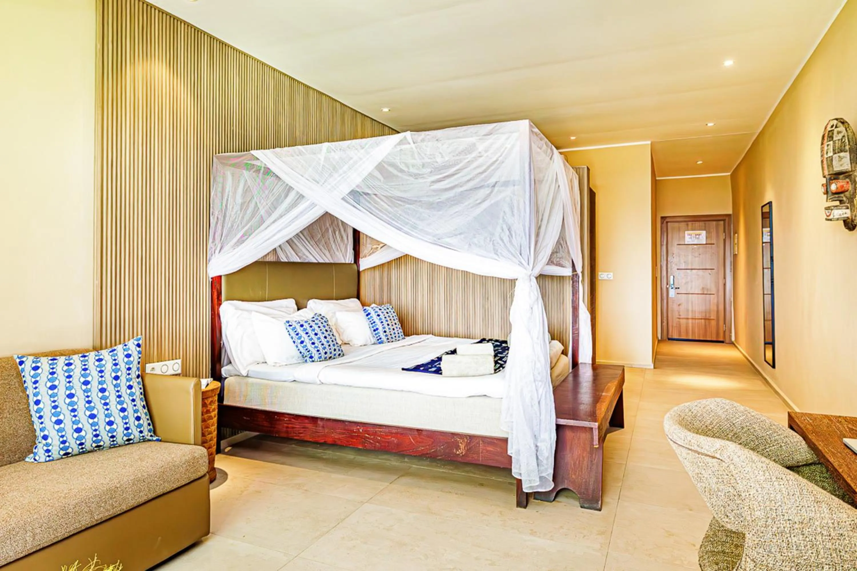 Bedroom, Bed in Tamala Beach Resort