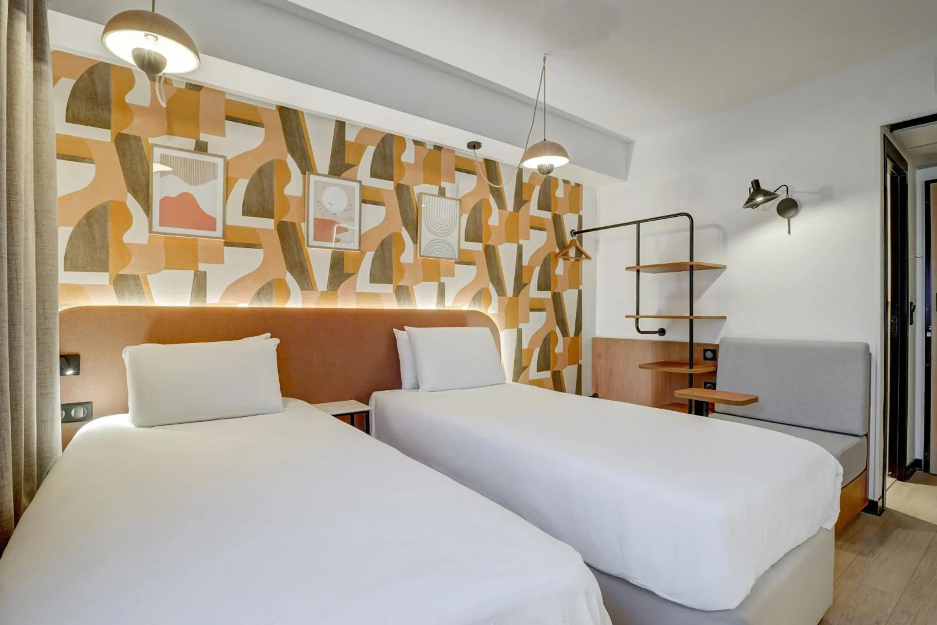 Bed in Kyriad Marseille Palais Des Congrès – Vélodrome Bed in Kyriad Marseille Palais Des Congrès – Vélodrome