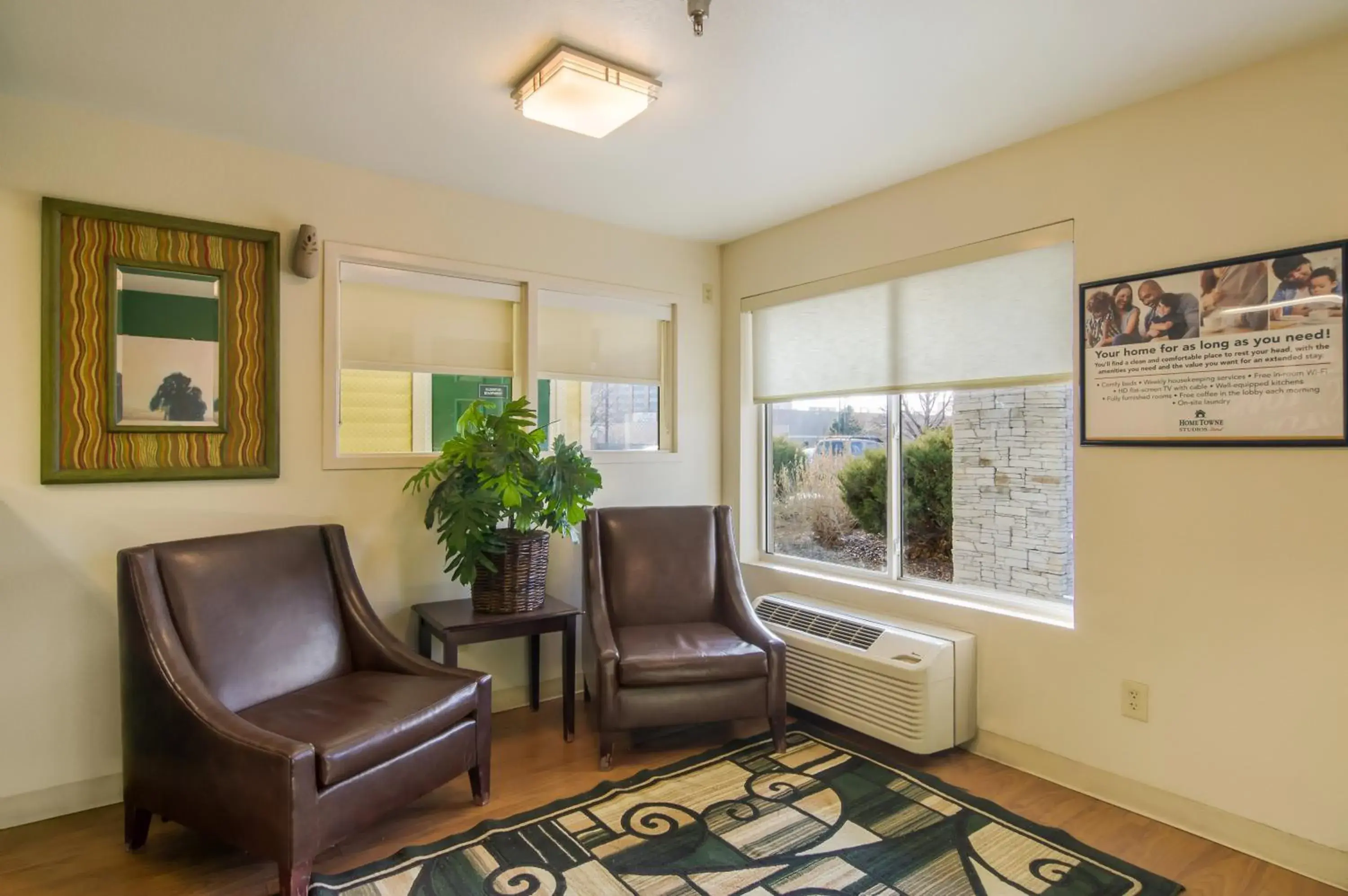 Lobby or reception in HomeTowne Studios by Red Roof Denver - Glendale/ Cherry Creek Lobby or reception in HomeTowne Studios by Red Roof Denver - Glendale/ Cherry Creek
