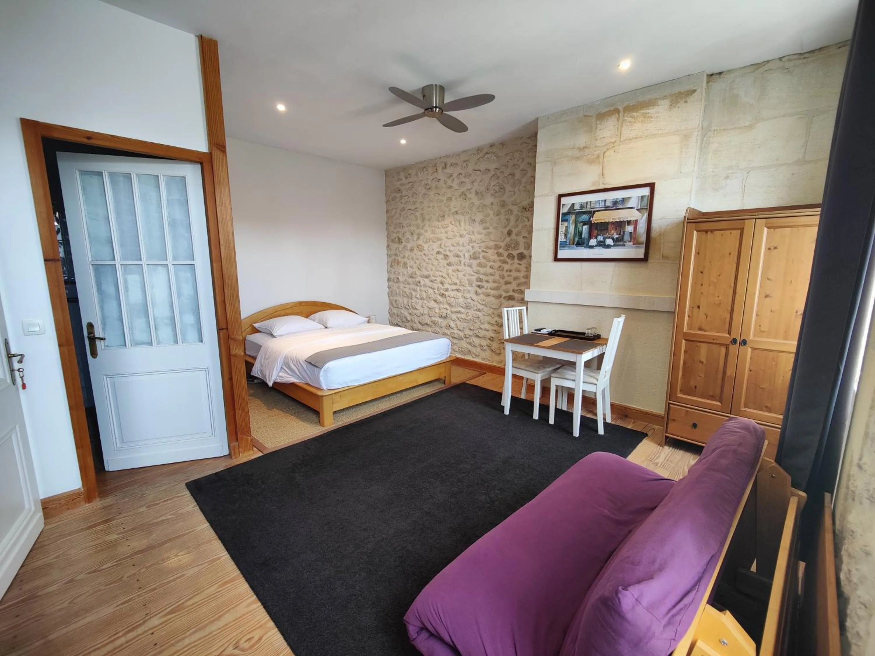 Bed in Au cœur des vignobles