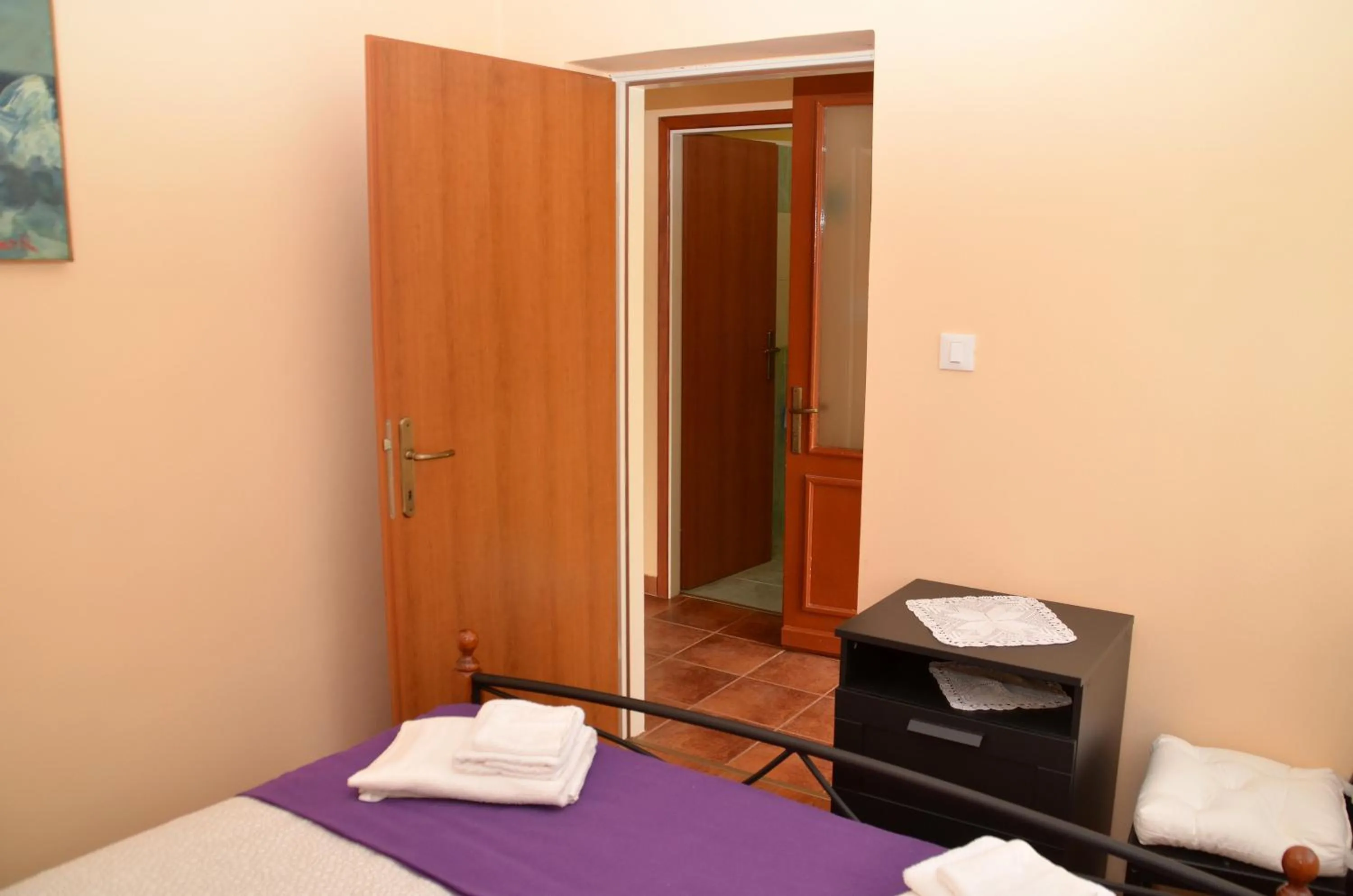 Bed in Apartment Renata