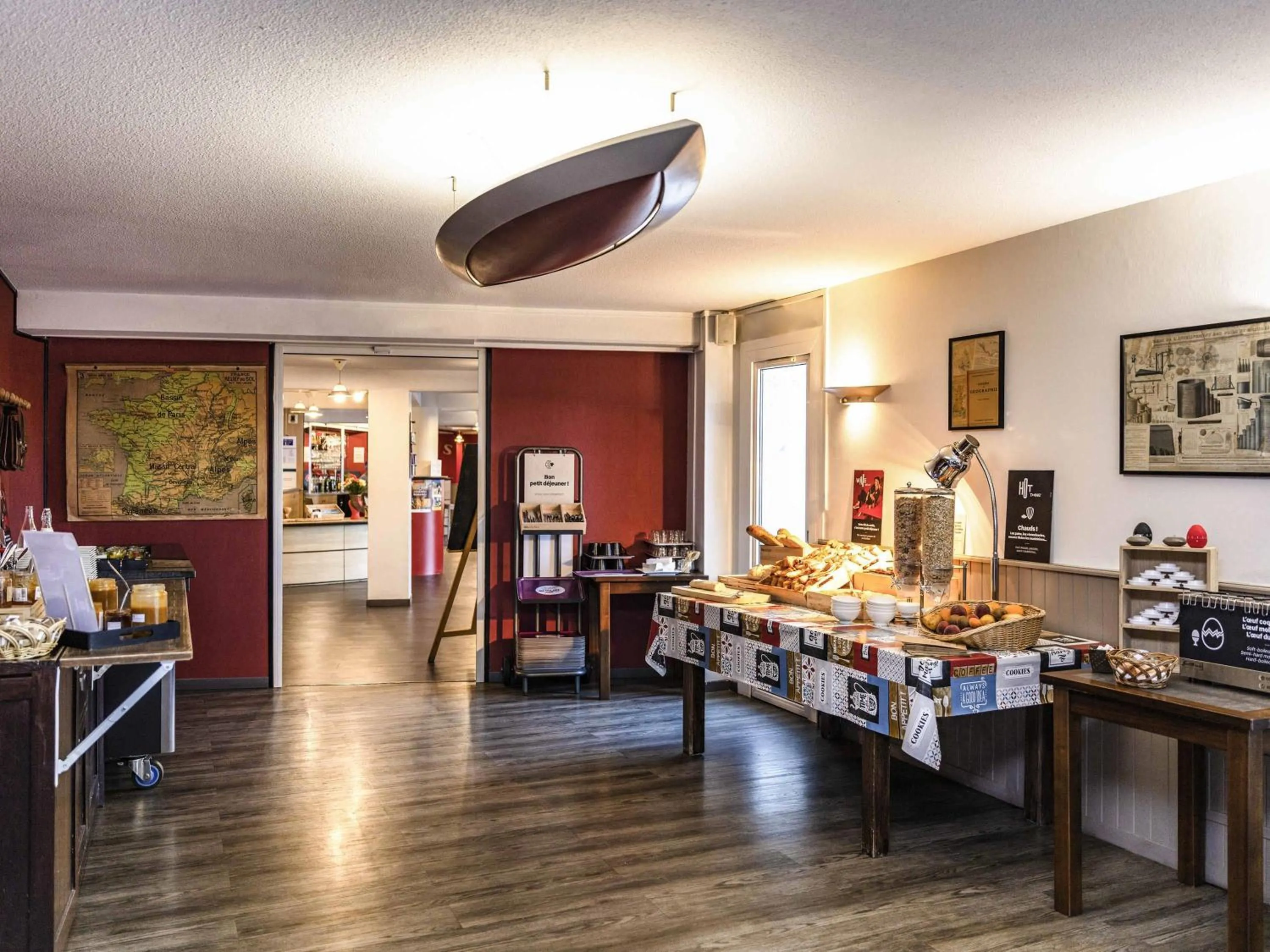 Breakfast in Hotel ibis Autun