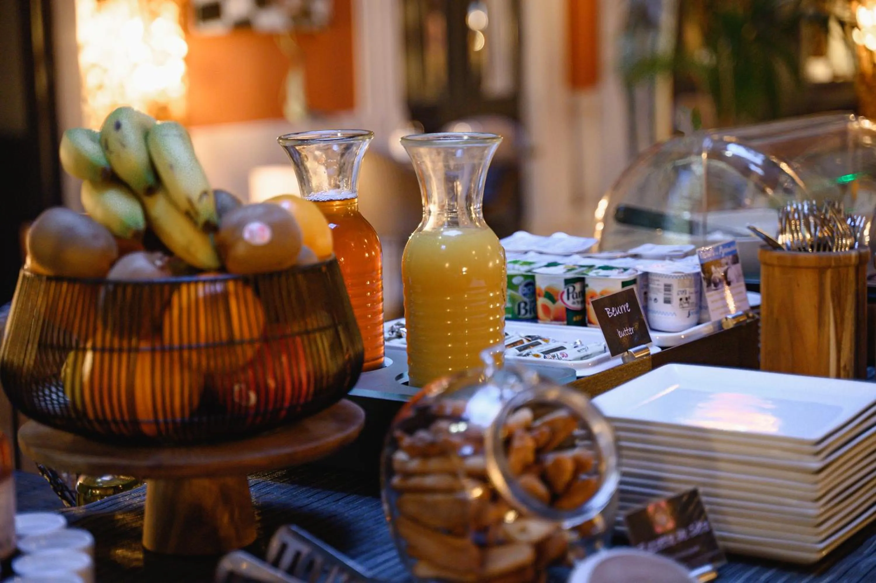 Breakfast in Le Grand Hotel