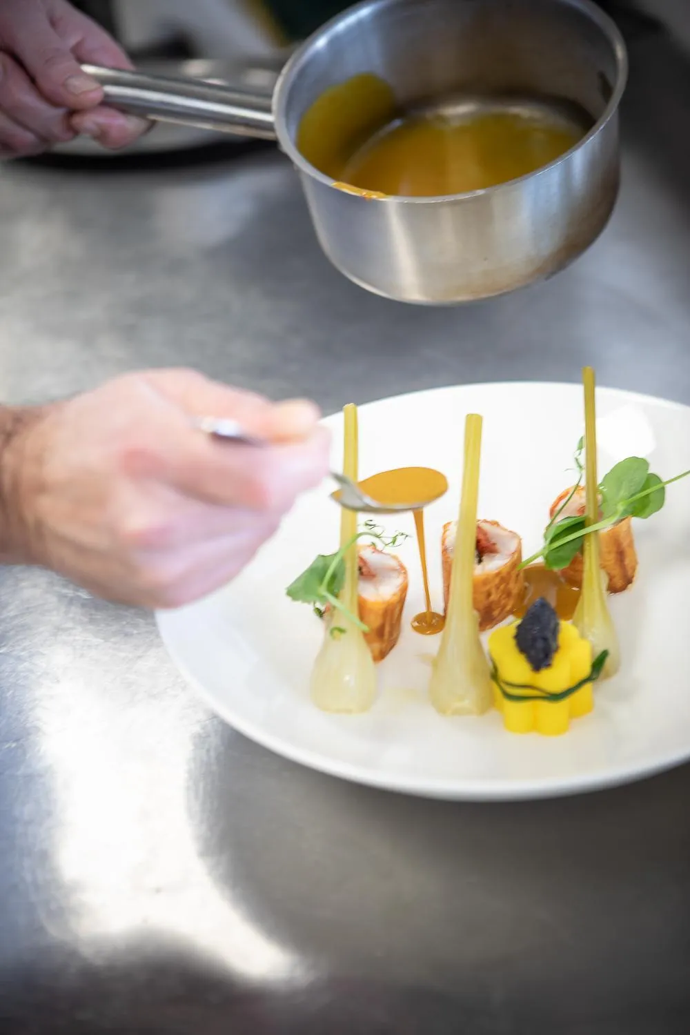 Lunch in Hôtel La Plage 5 étoiles La Grande Motte