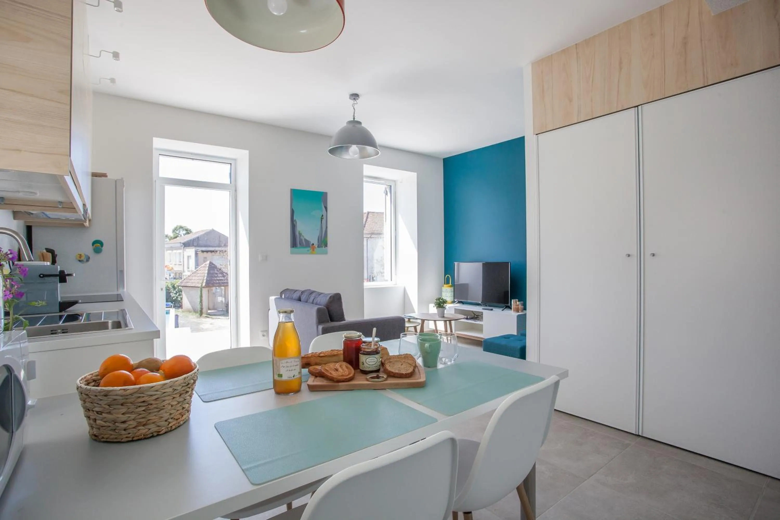 Living room in Clos Olivier de Serres