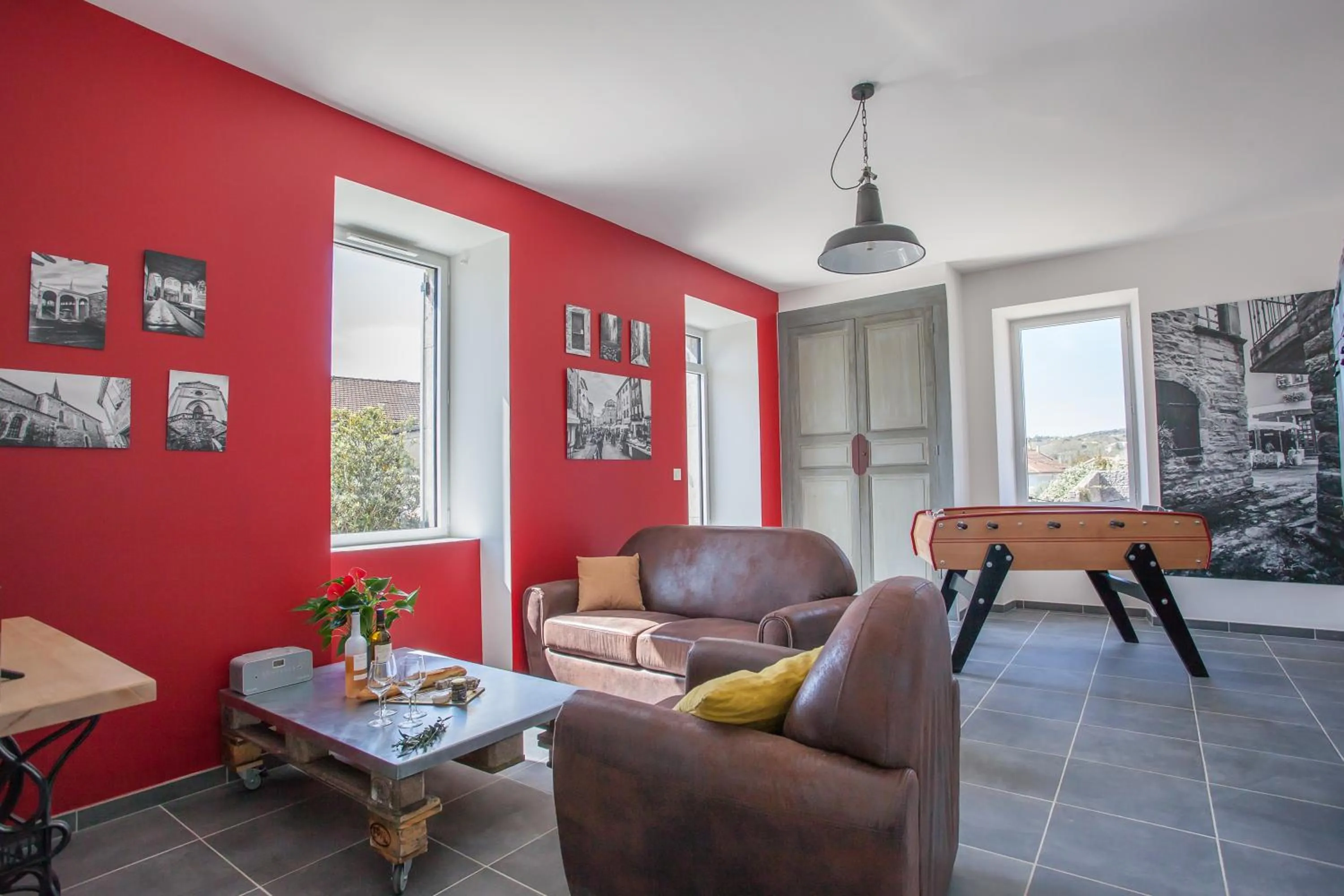 Living room in Clos Olivier de Serres