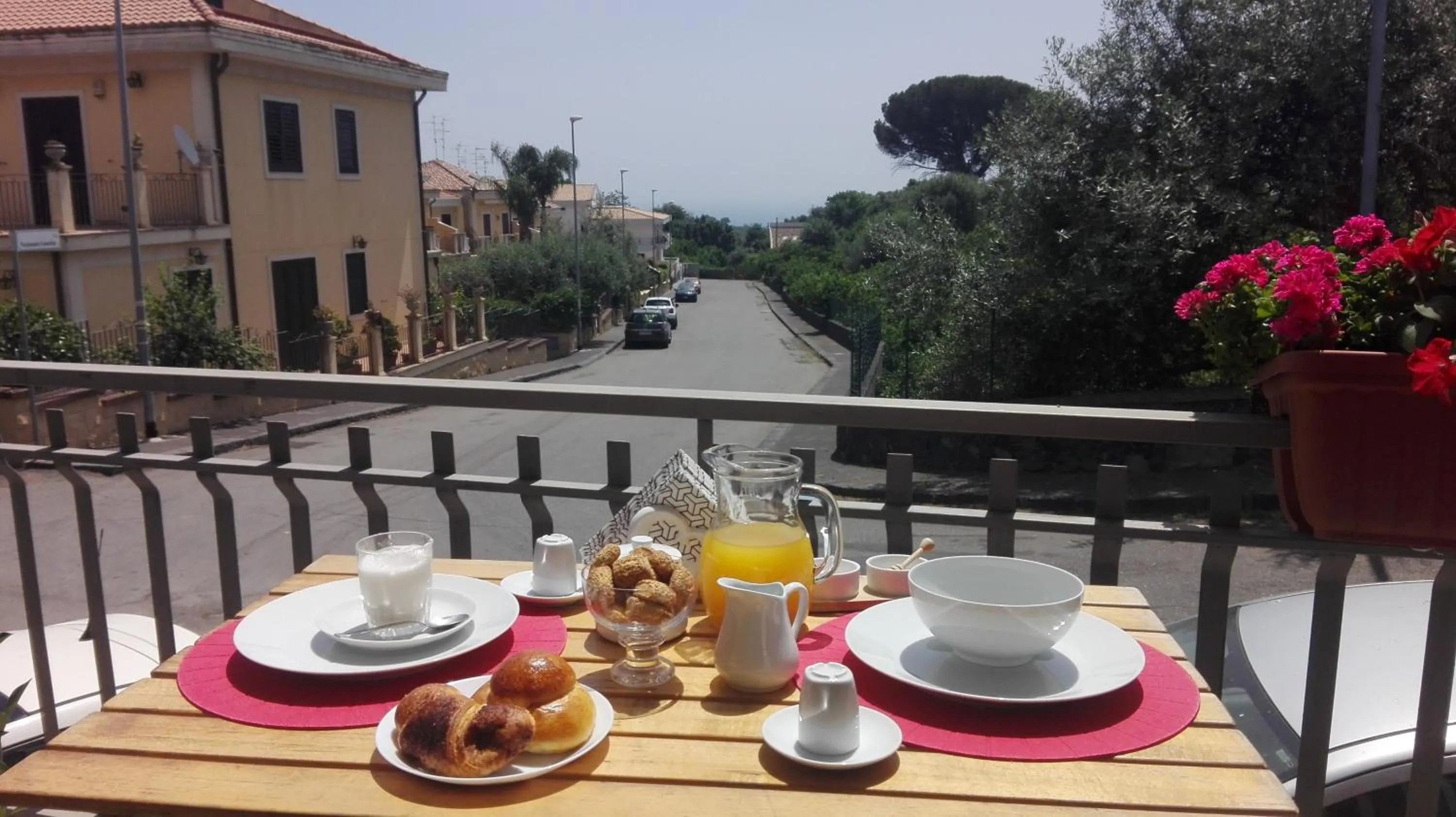 Balcony/Terrace in B&B TERRA DI MITI