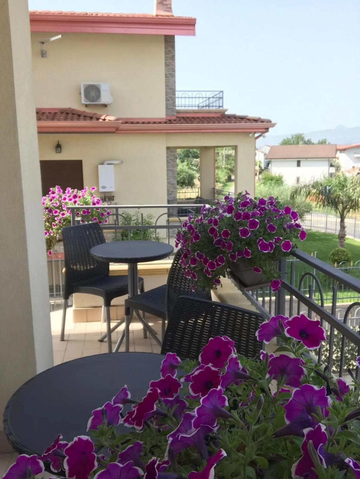 Balcony/Terrace in B&B Golden House & spa