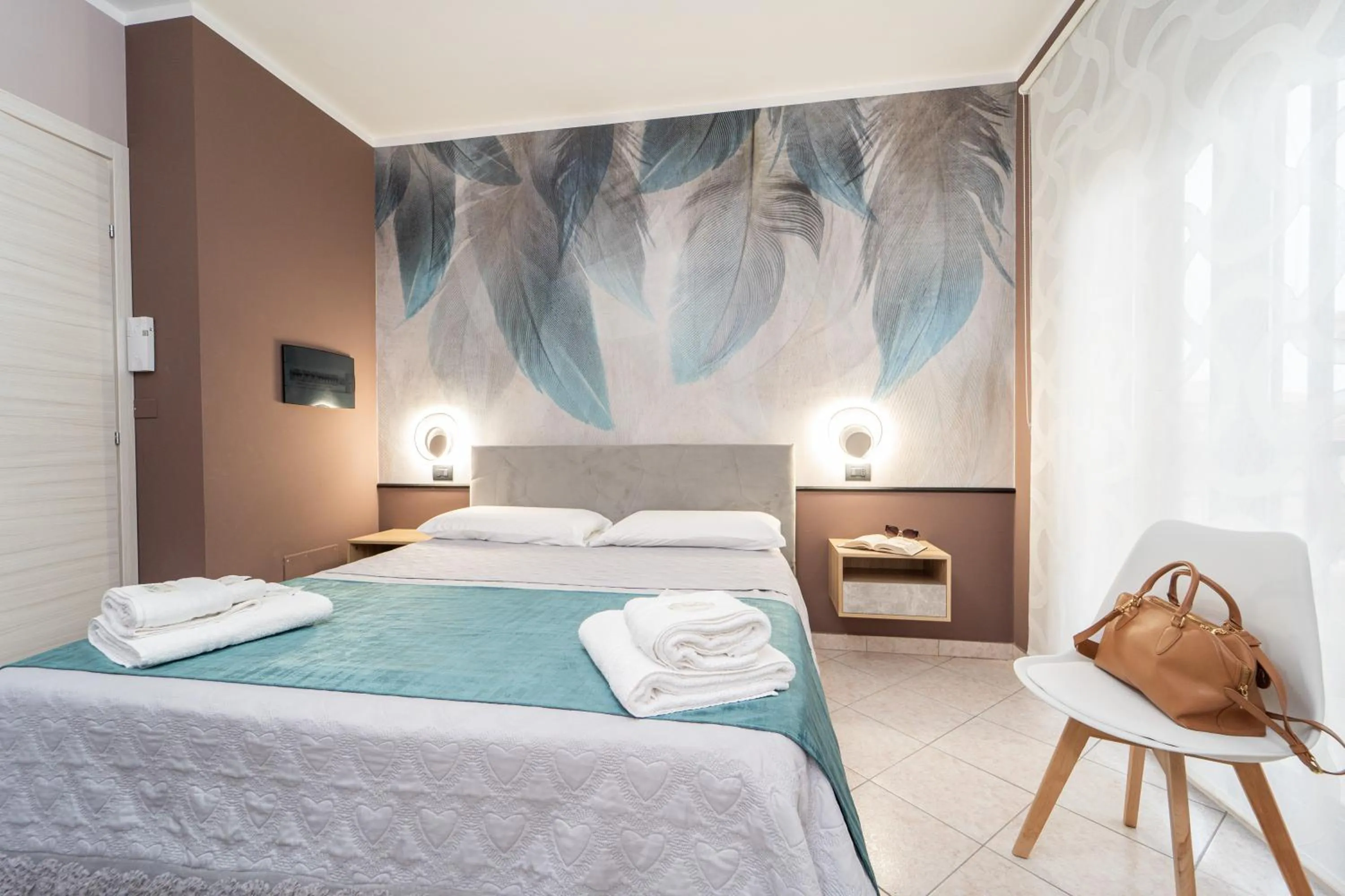 Bed in B&B Golden House & spa