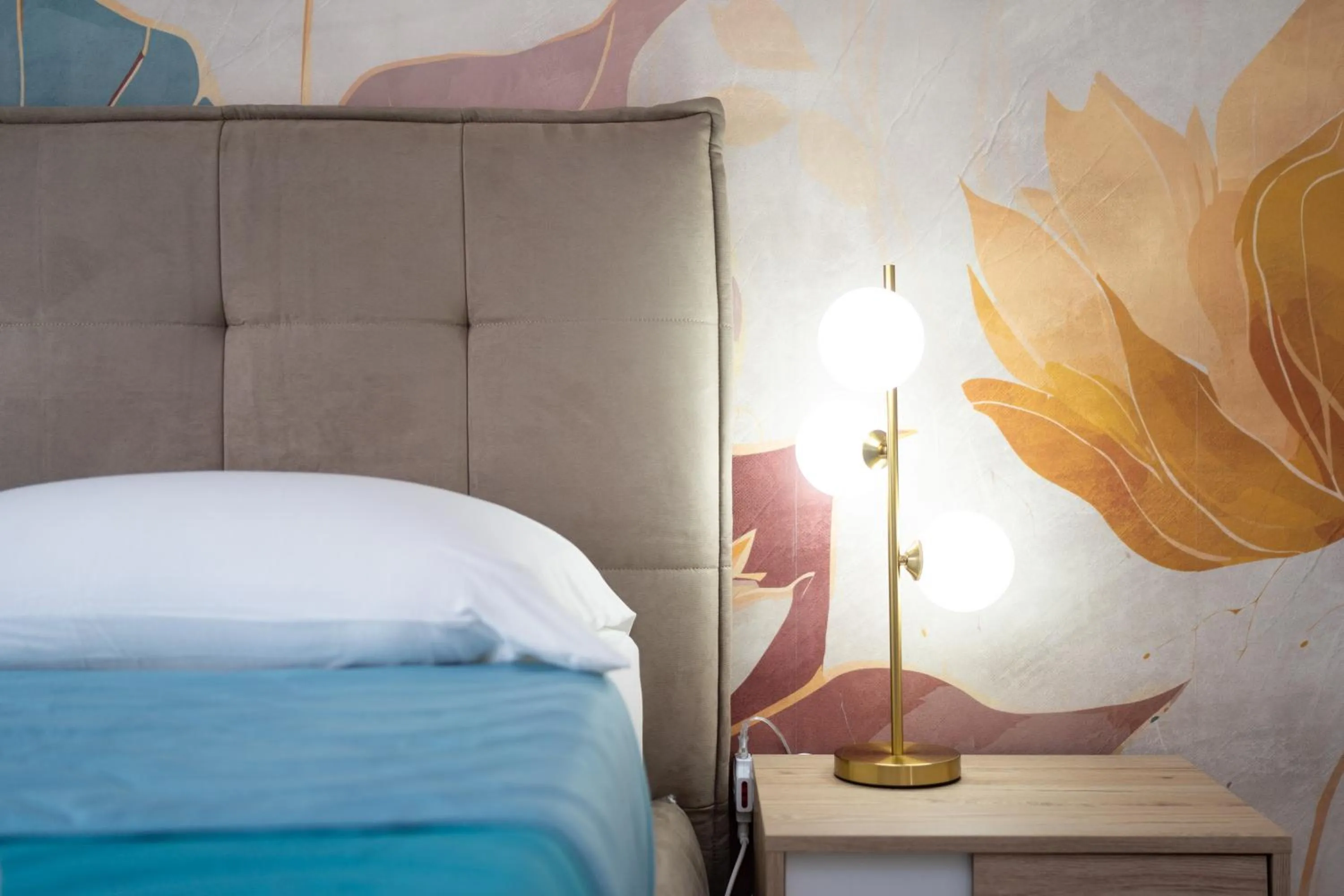 Bed in B&B Golden House & spa