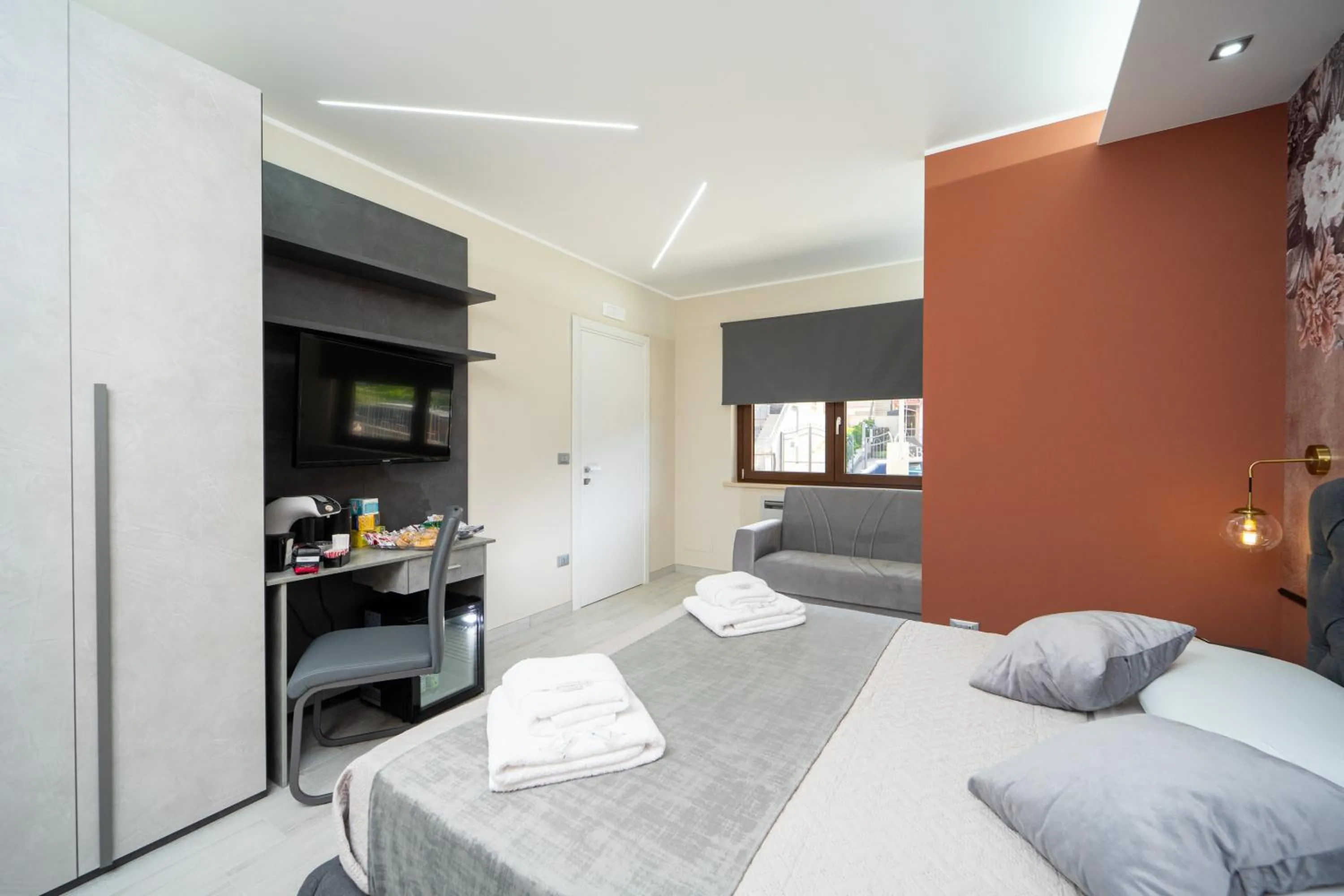 Bed in B&B Golden House & spa